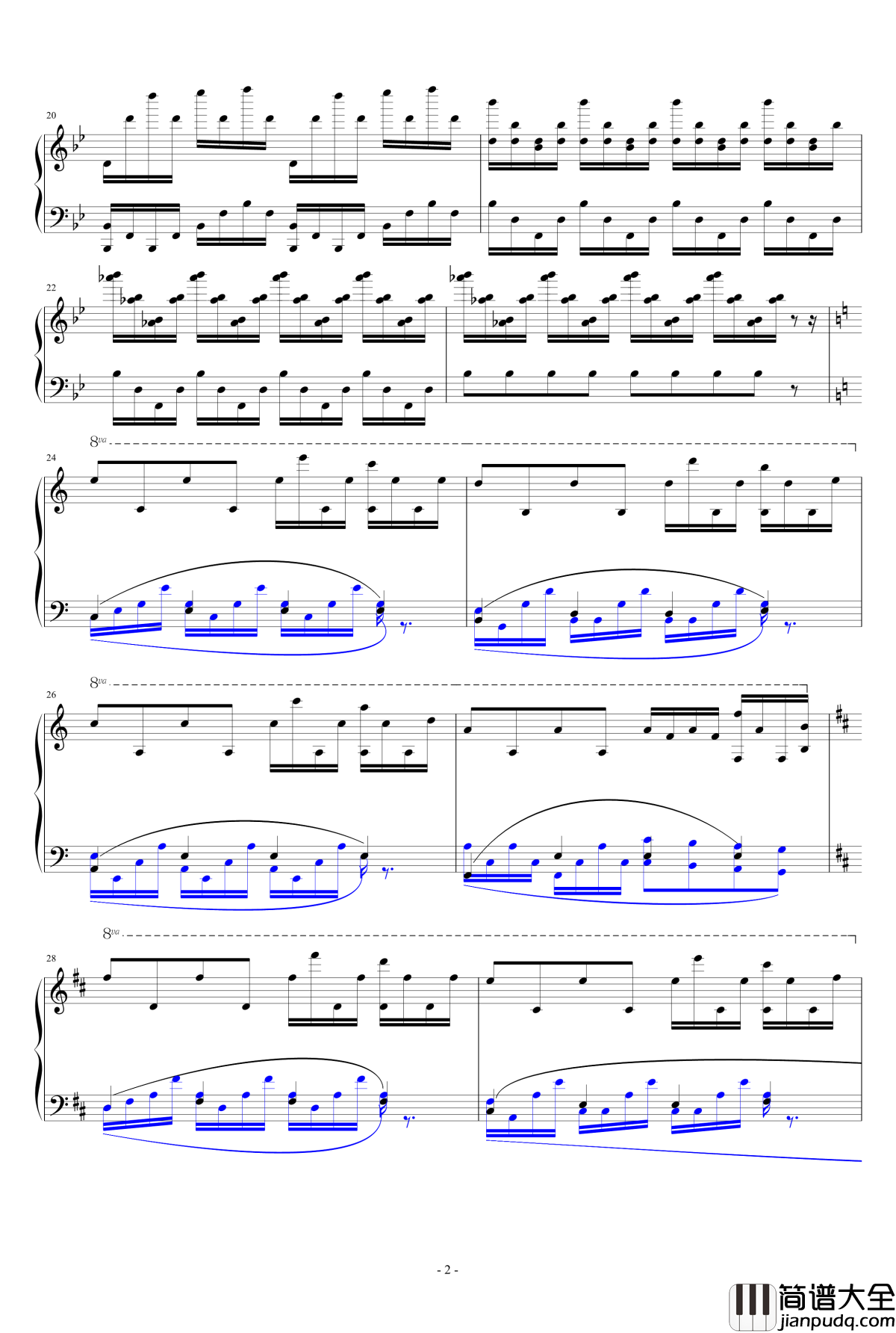致终将告别的十九岁钢琴谱_lig_br