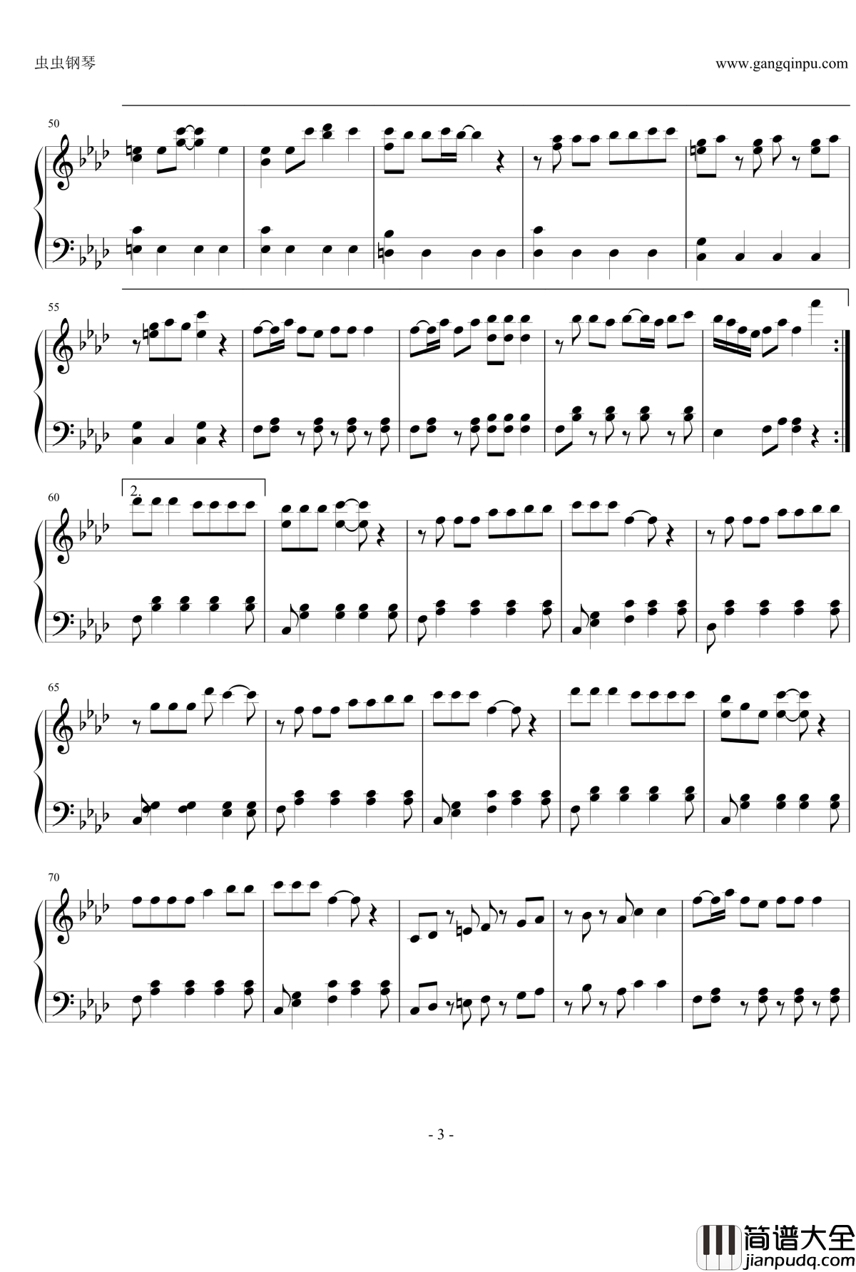 神奇宝贝超级愿望片尾曲钢琴谱_みてみて☆こっちっち_桃色幸运草Z