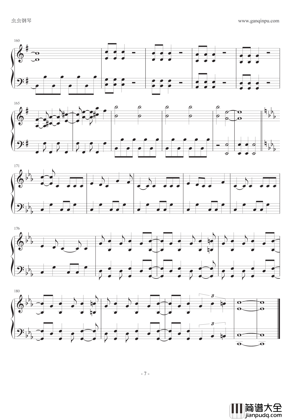 Z伝説終わりなき革命钢琴谱_桃色幸运草Z