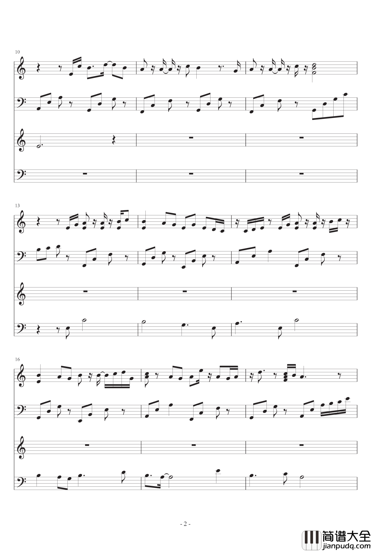 冬天时光钢琴谱_小室_教父