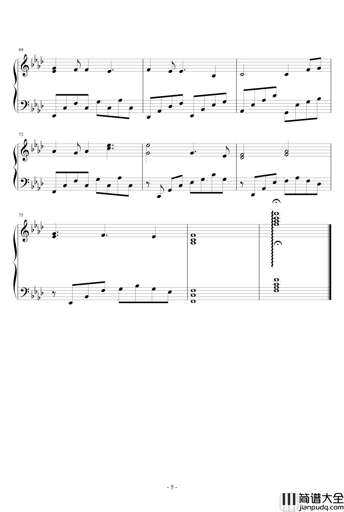 风月年韶钢琴谱_钢琴版_指头大仙