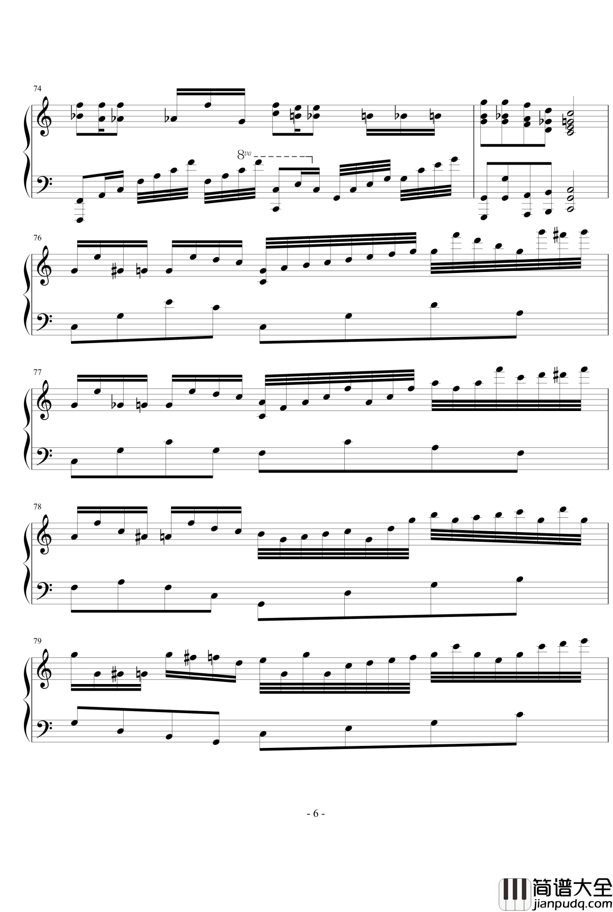 Jingle_Bells钢琴谱_大神求虐请入内_世界名曲