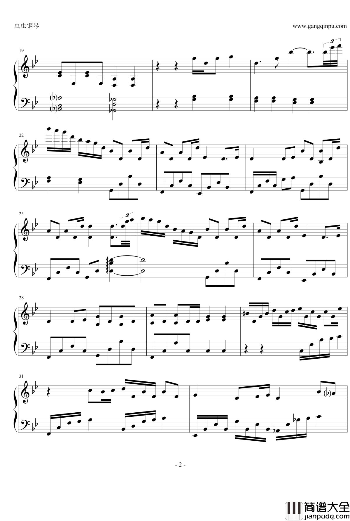 Hello钢琴谱_Jonathan_Groff