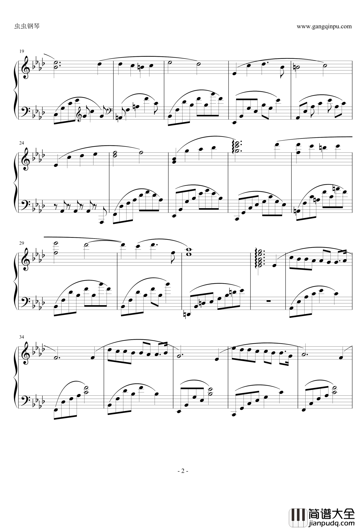 Griffith钢琴谱_雨的秘密