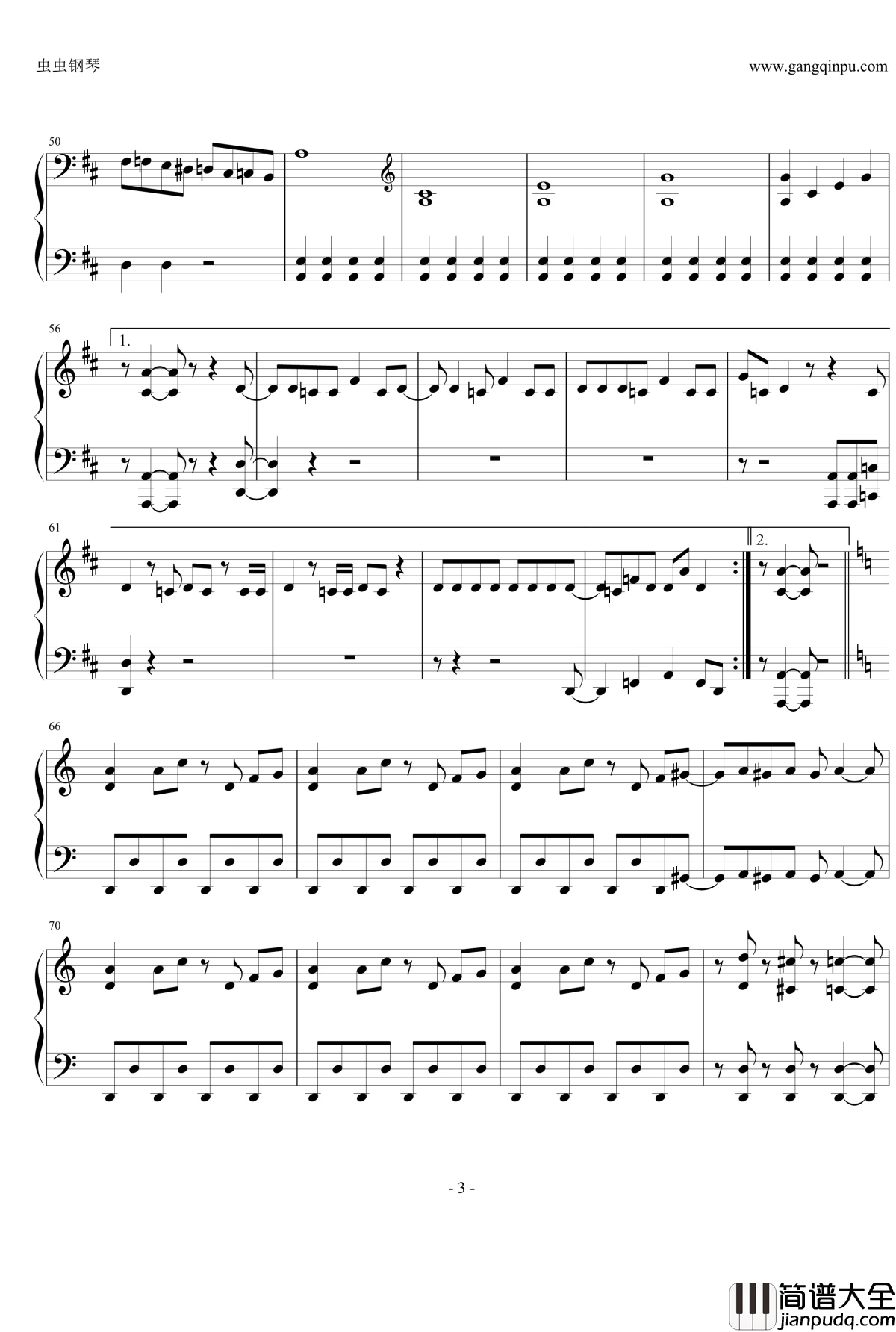 Chai_Maxx钢琴谱_朝日电视台‘お愿い!ランキング’3月片尾曲_桃色幸运草Z