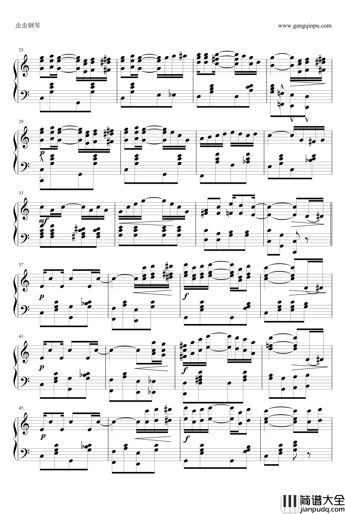 娱乐家钢琴谱_拉格泰姆_Scott_Joplin