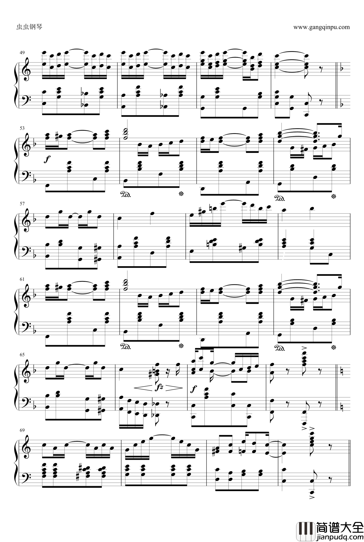 娱乐家钢琴谱_拉格泰姆_Scott_Joplin