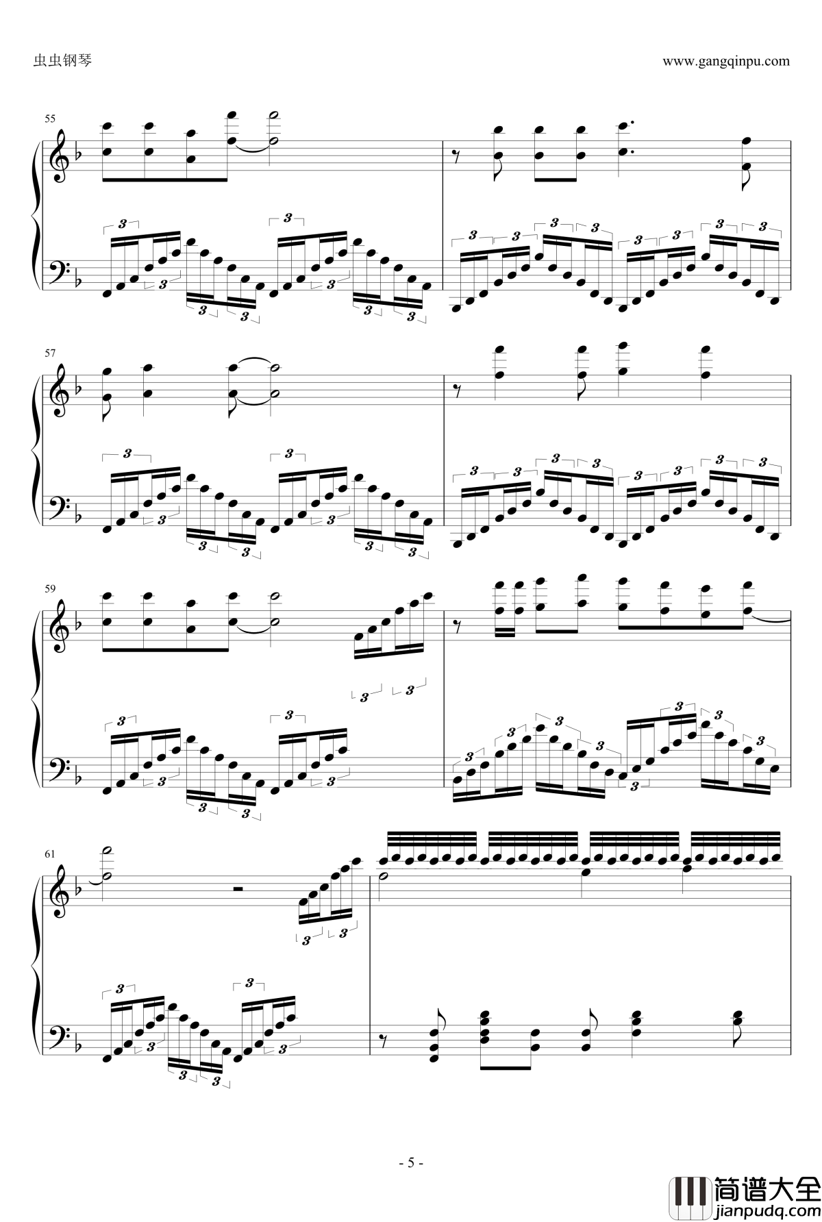 爸爸去哪钢琴谱_钢琴改编曲