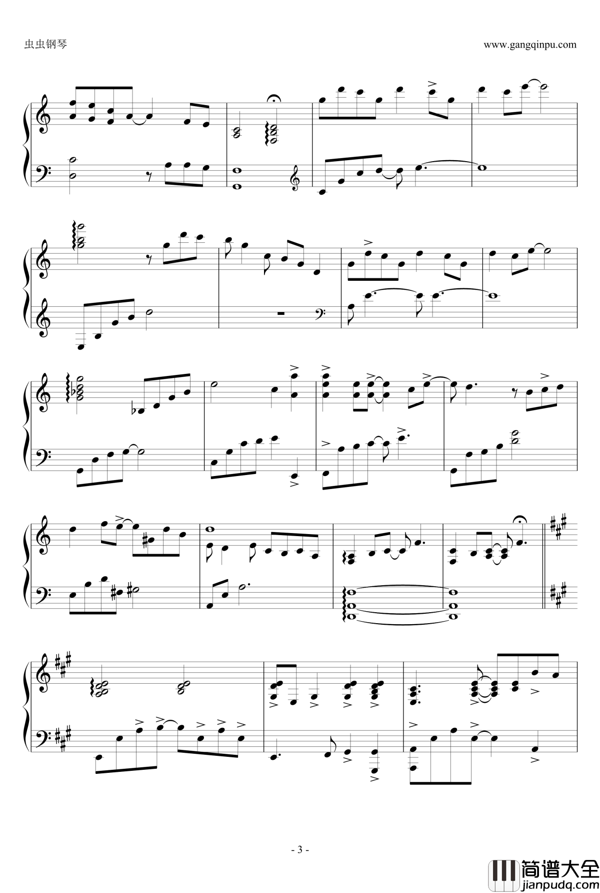 都要微笑好吗钢琴谱_钢琴独奏_周杰伦