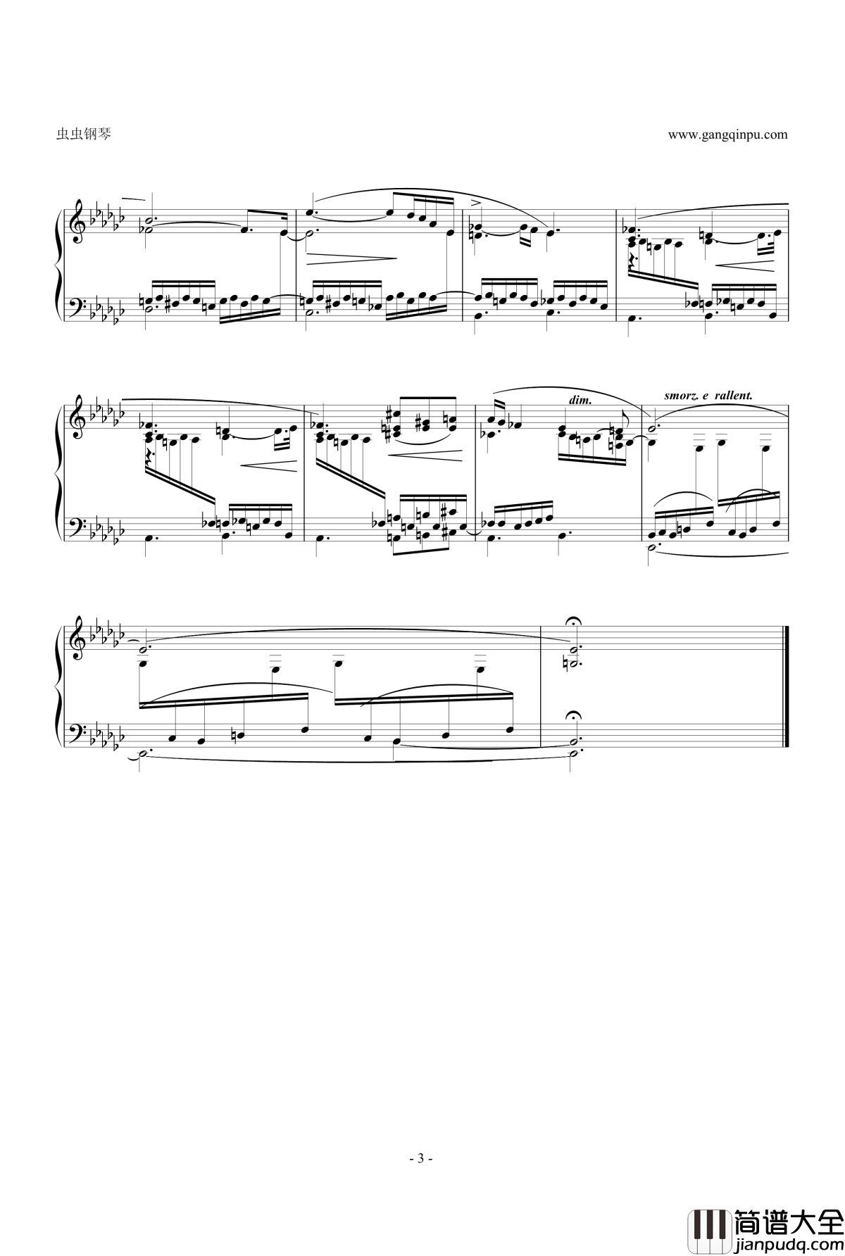 Etude_OP.10_NO.6钢琴谱_肖邦练习曲_chopin