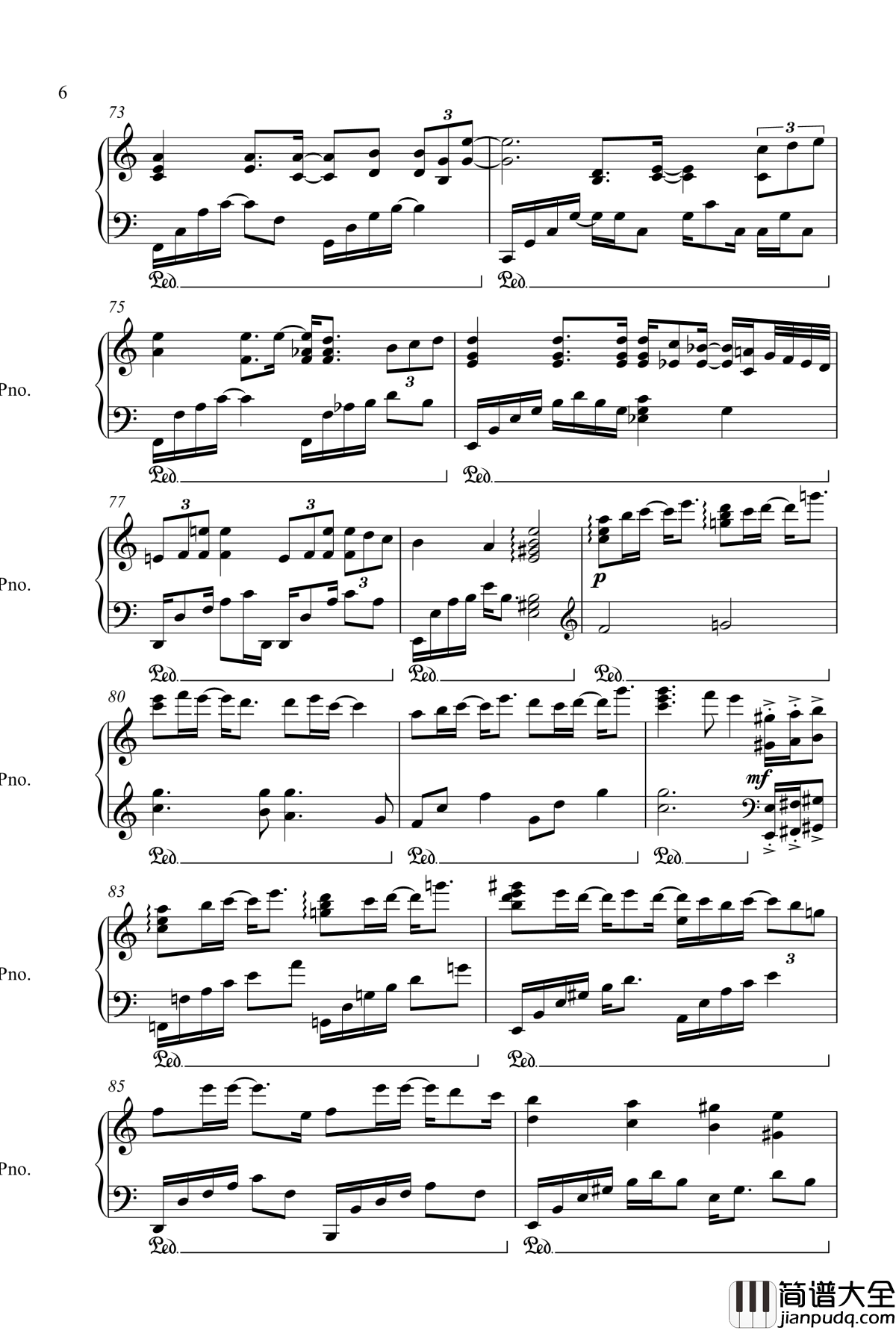 泪的声音钢琴谱_V.K