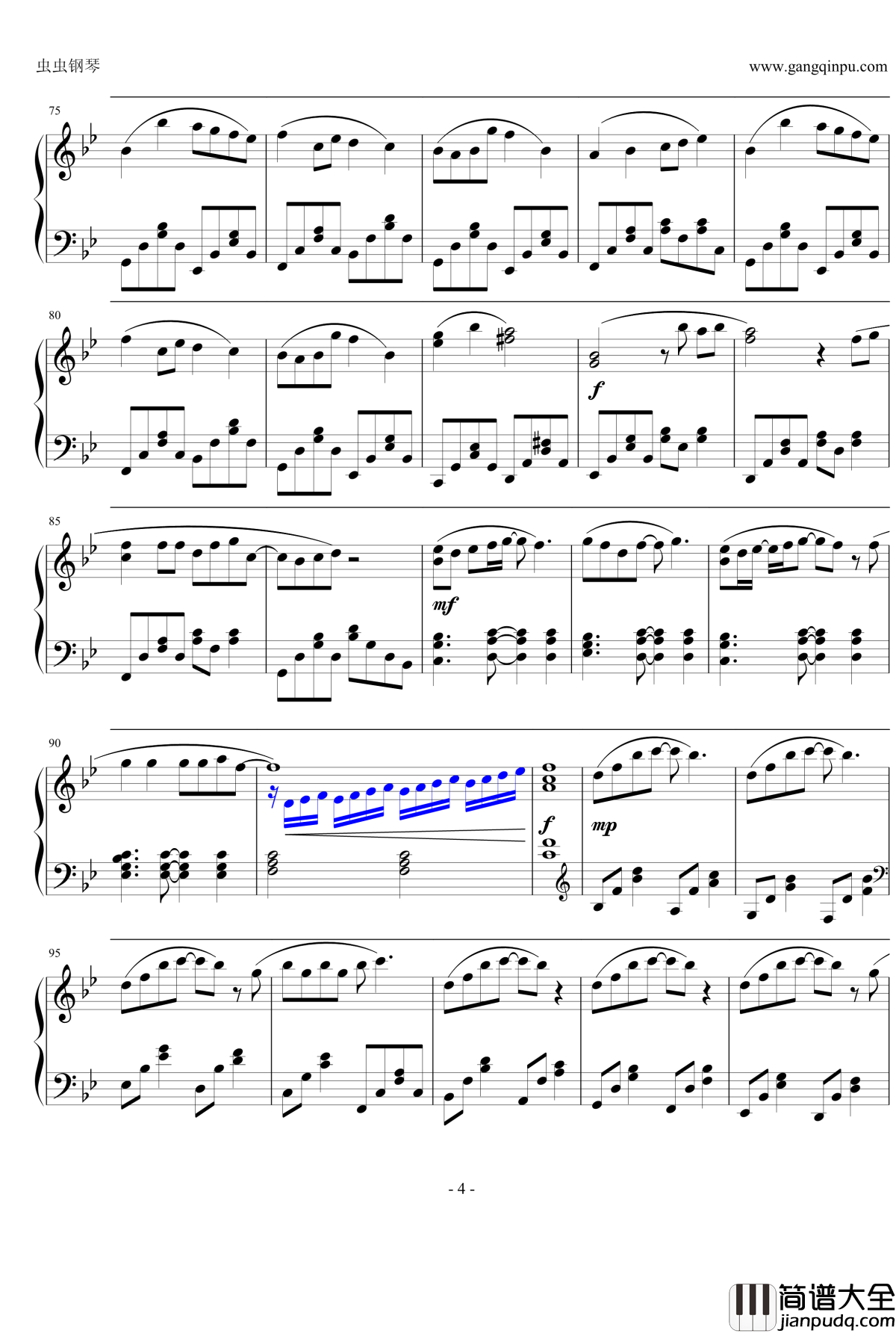 So_long钢琴谱_完美修改版_AKB48