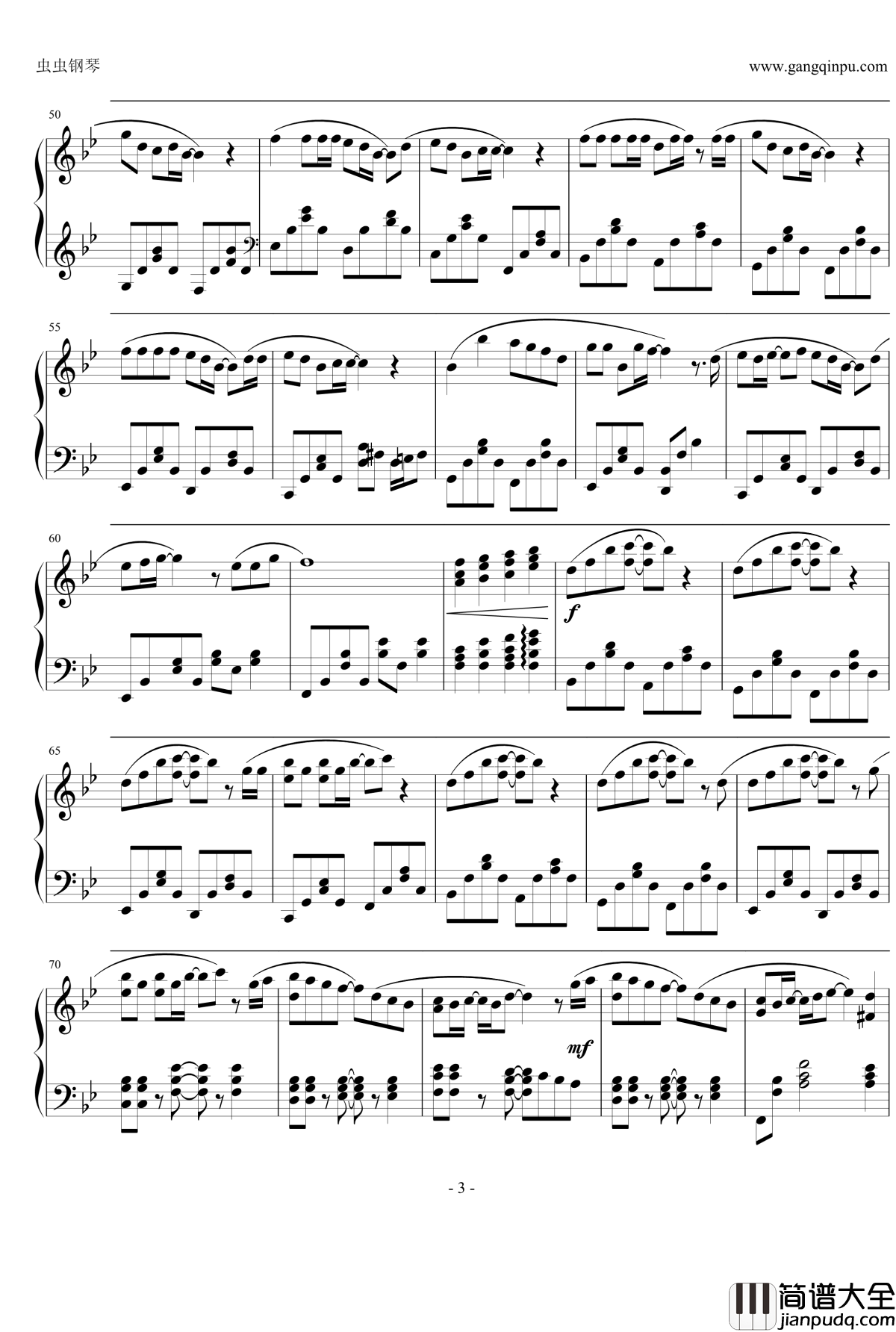 So_long钢琴谱_完美修改版_AKB48