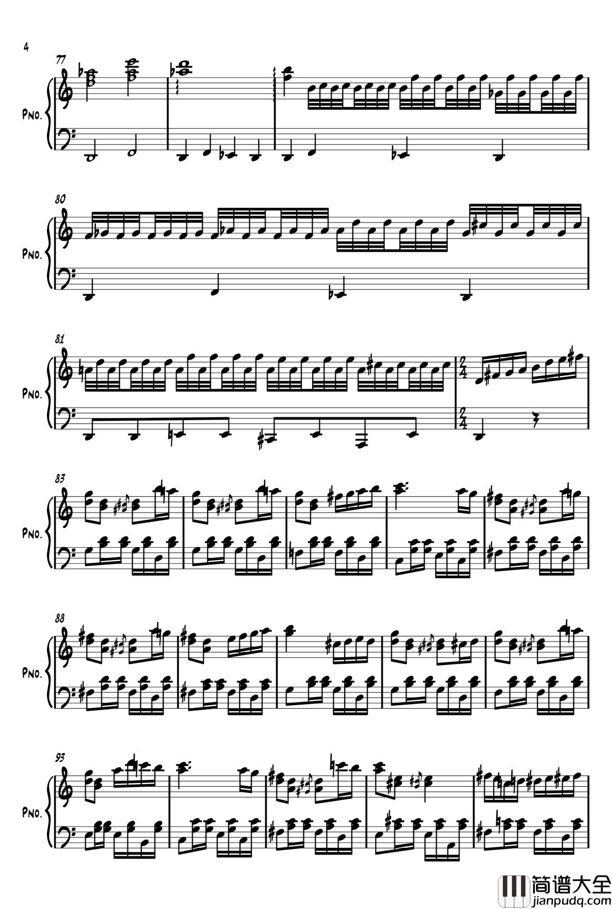 欢乐的游乐园钢琴谱_prince664592