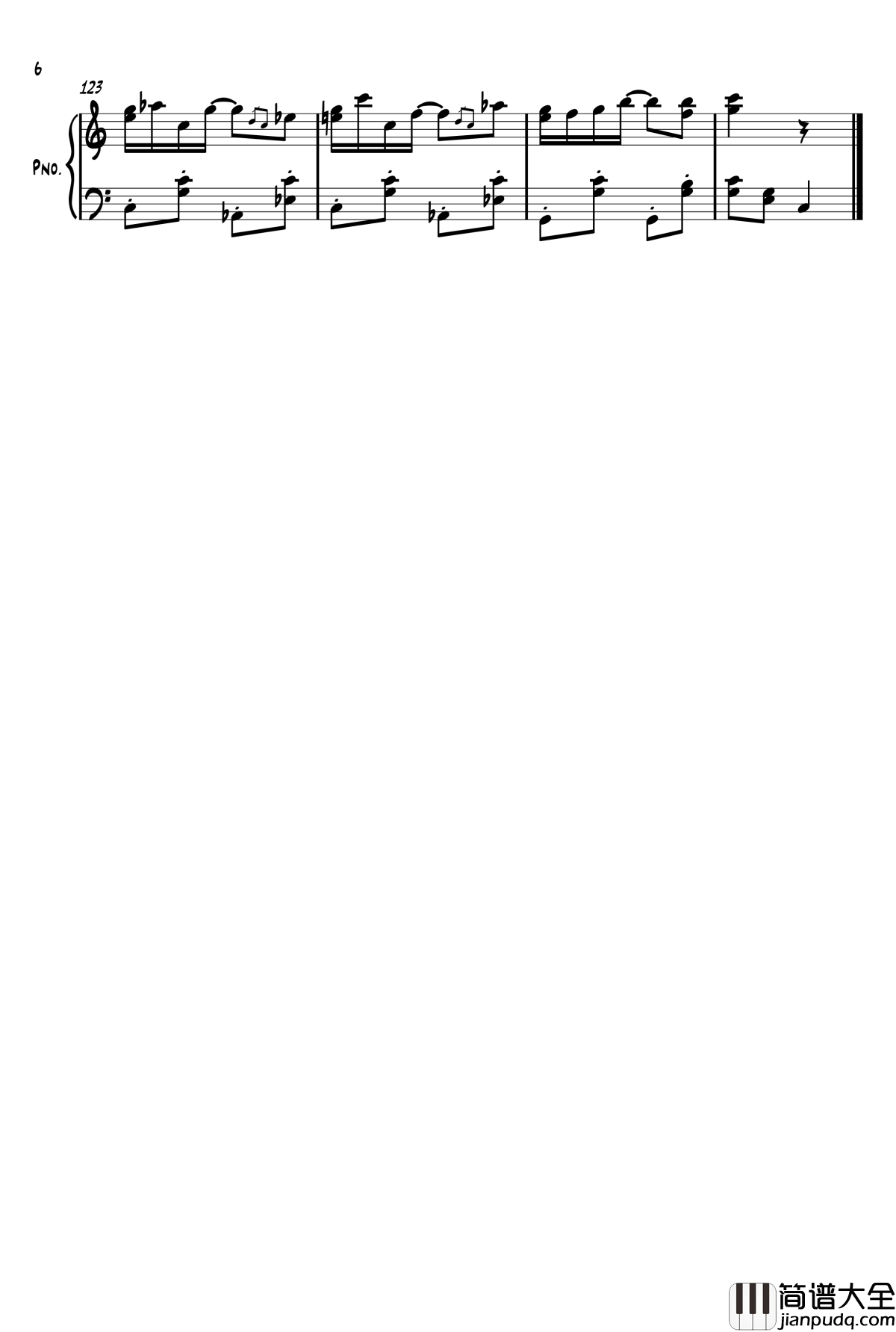 欢乐的游乐园钢琴谱_prince664592