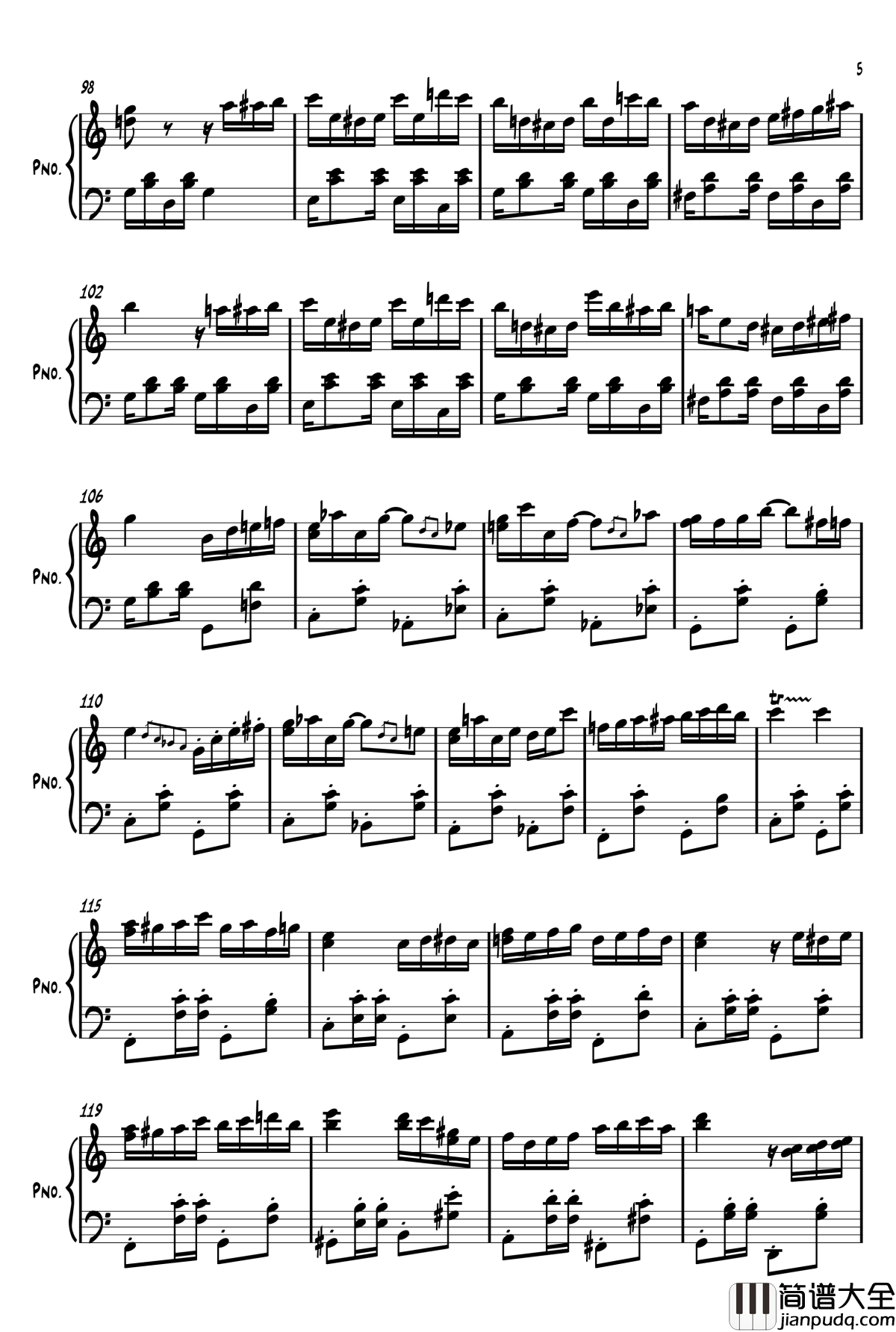 欢乐的游乐园钢琴谱_prince664592