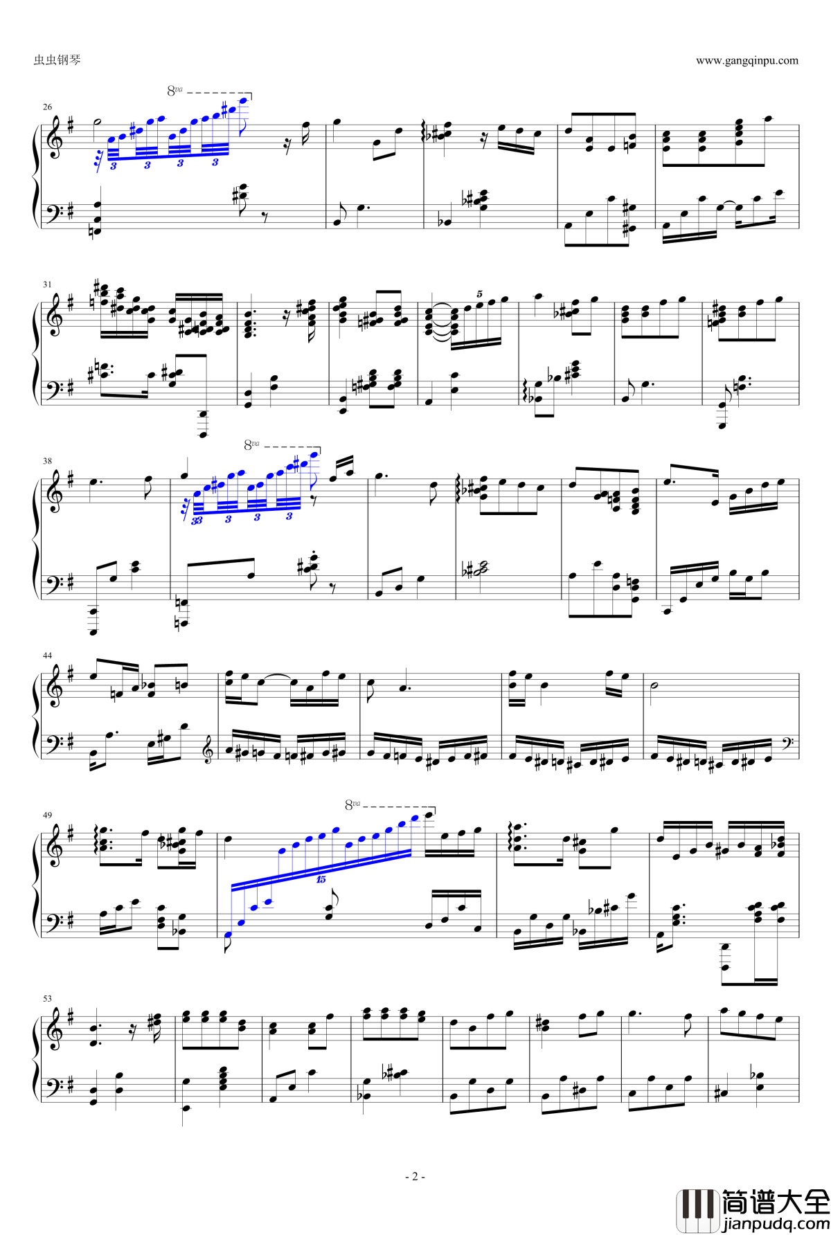 Bewitched钢琴谱_harrythepiano