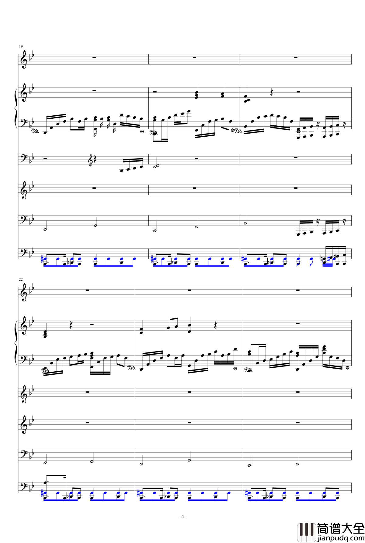 逃离自我钢琴谱_ellocz