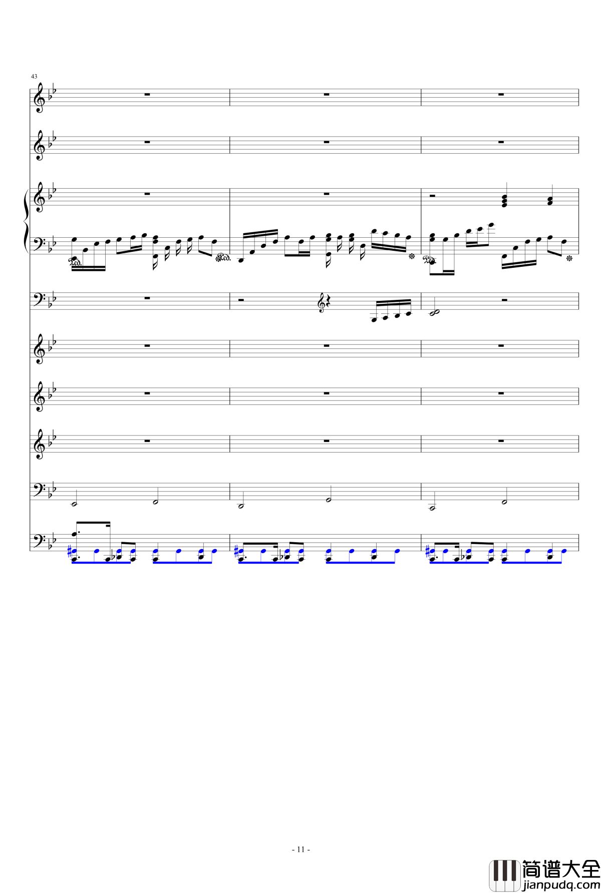 逃离自我钢琴谱_ellocz