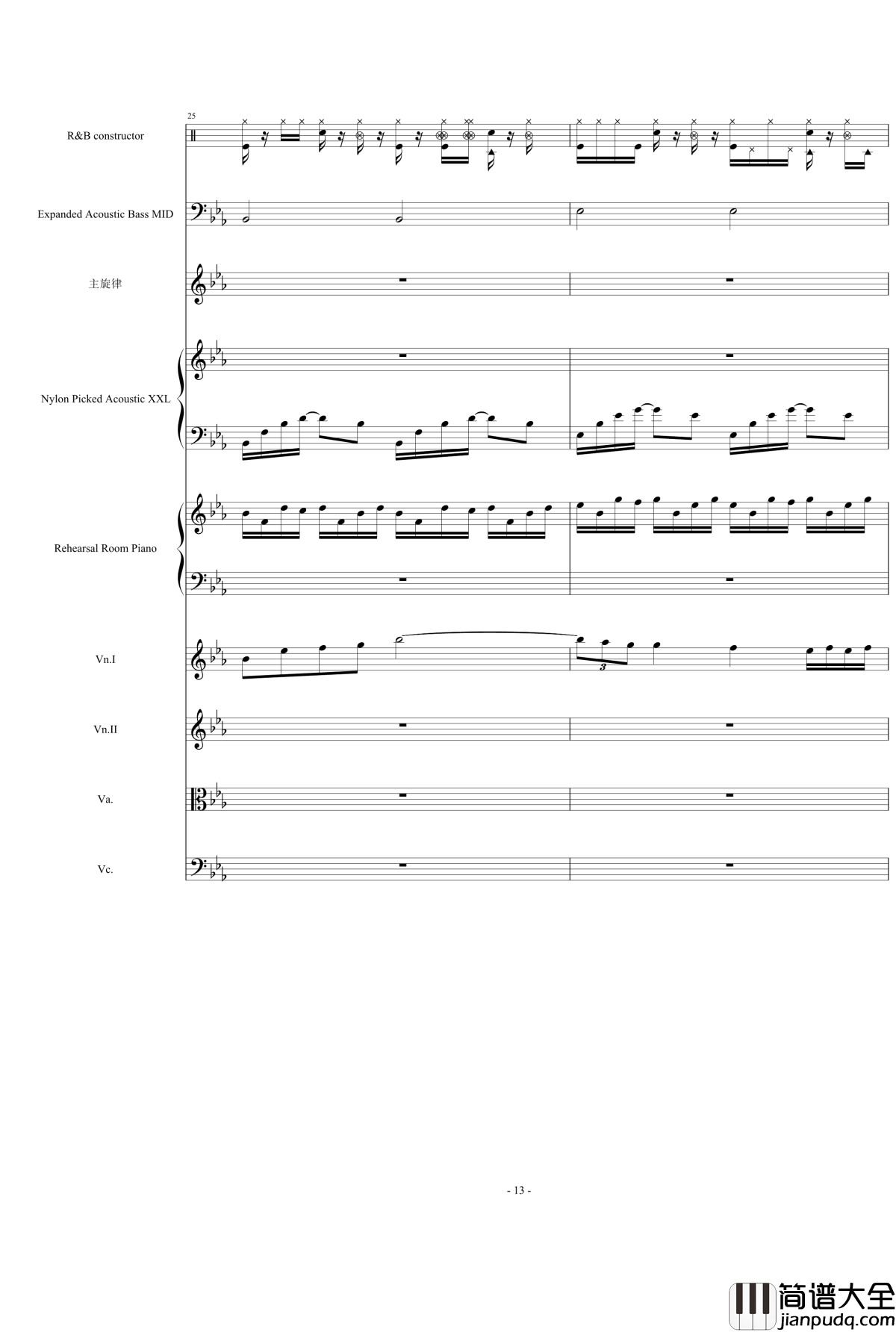 原创流行歌曲钢琴谱_1154105477