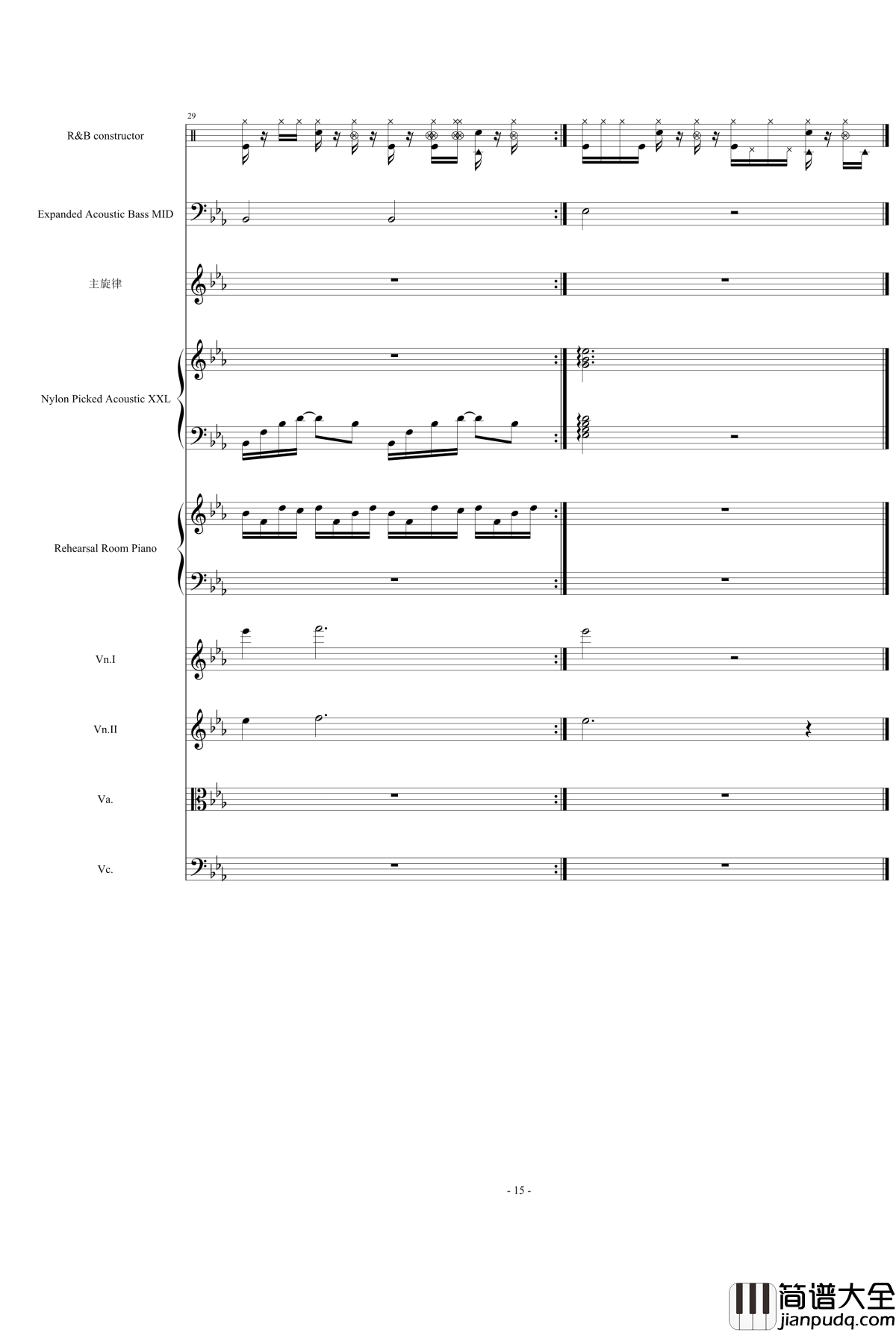 原创流行歌曲钢琴谱_1154105477