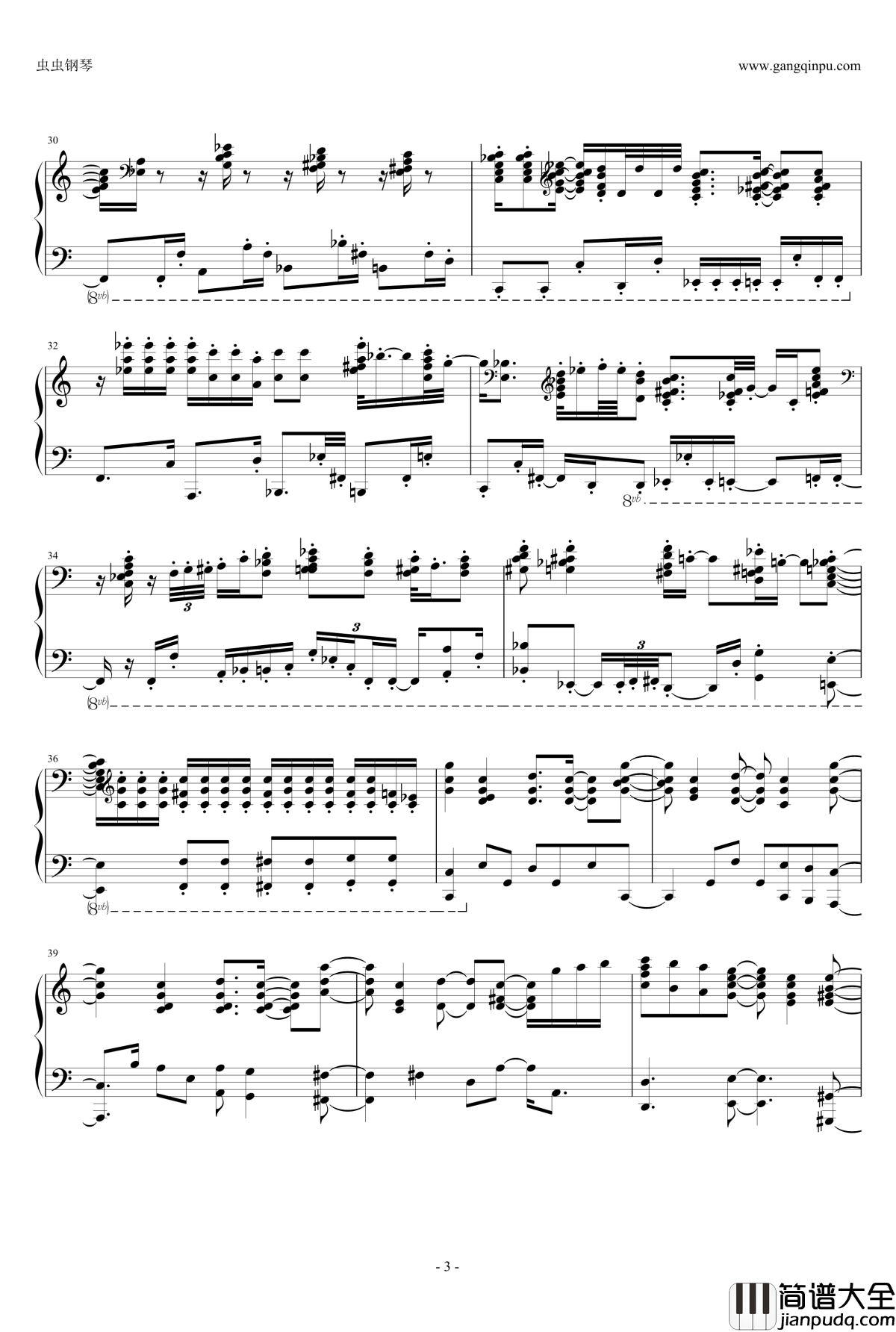 P105_Yamaha_Demo1钢琴谱_综艺其他