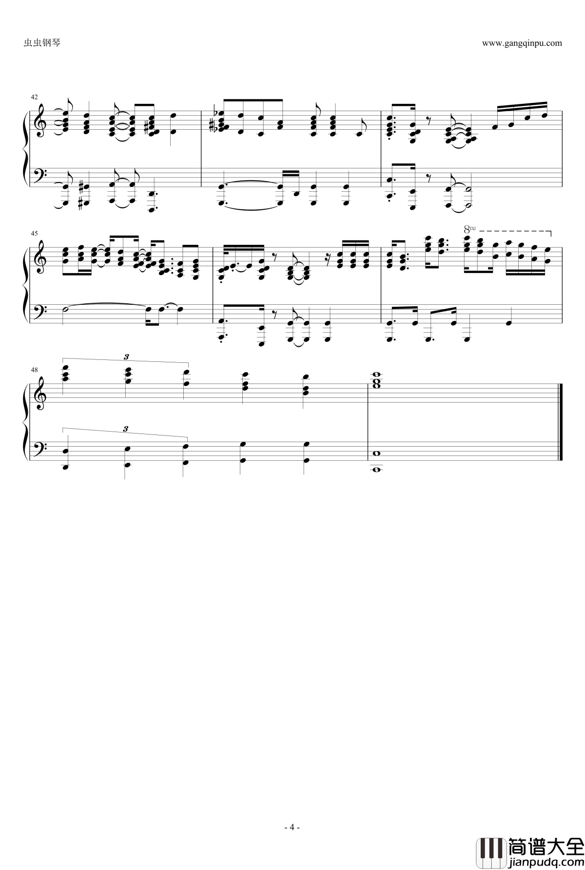 P105_Yamaha_Demo1钢琴谱_综艺其他