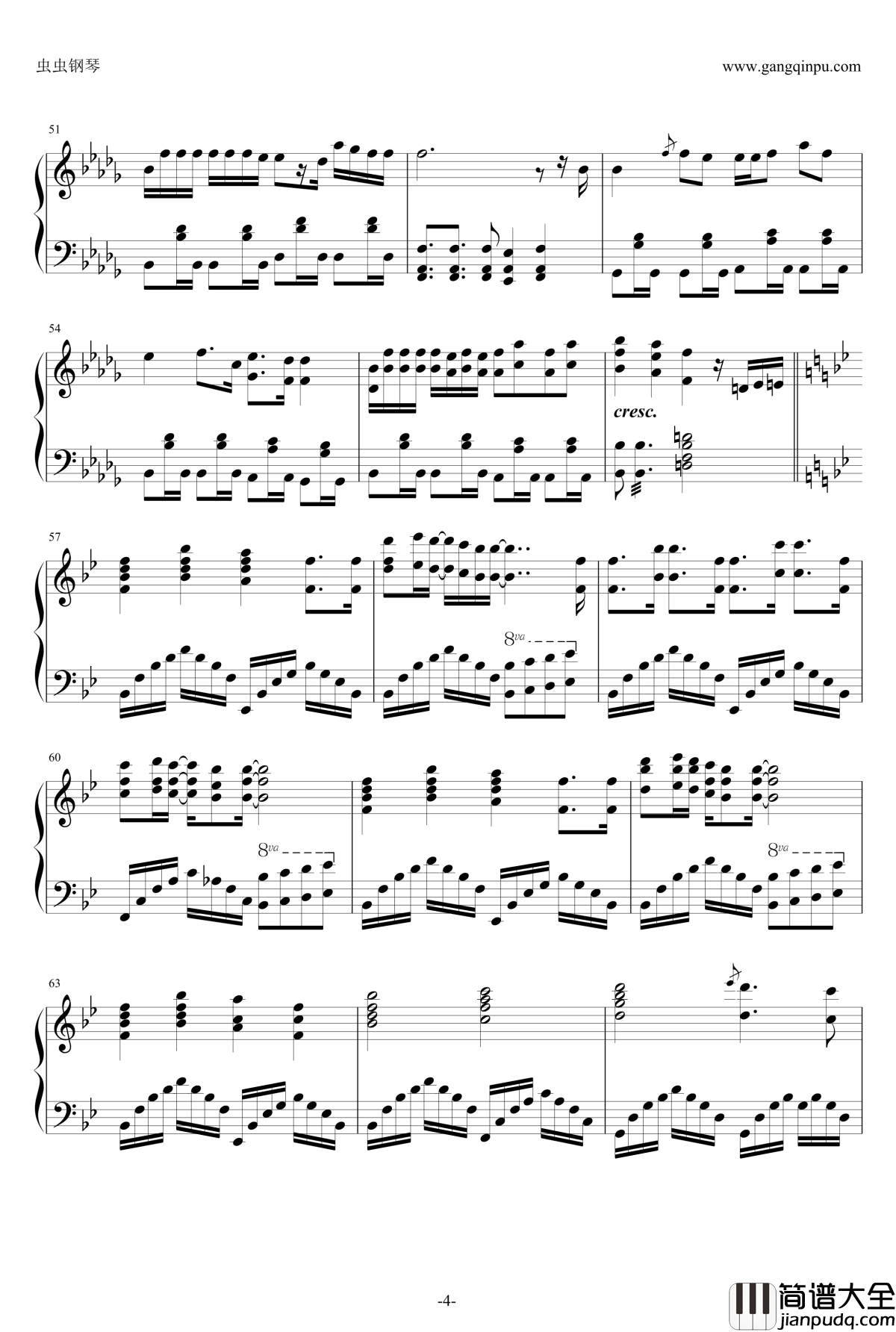 BLACKROCK_SHOOTER_2M_MIX钢琴谱_初音未来