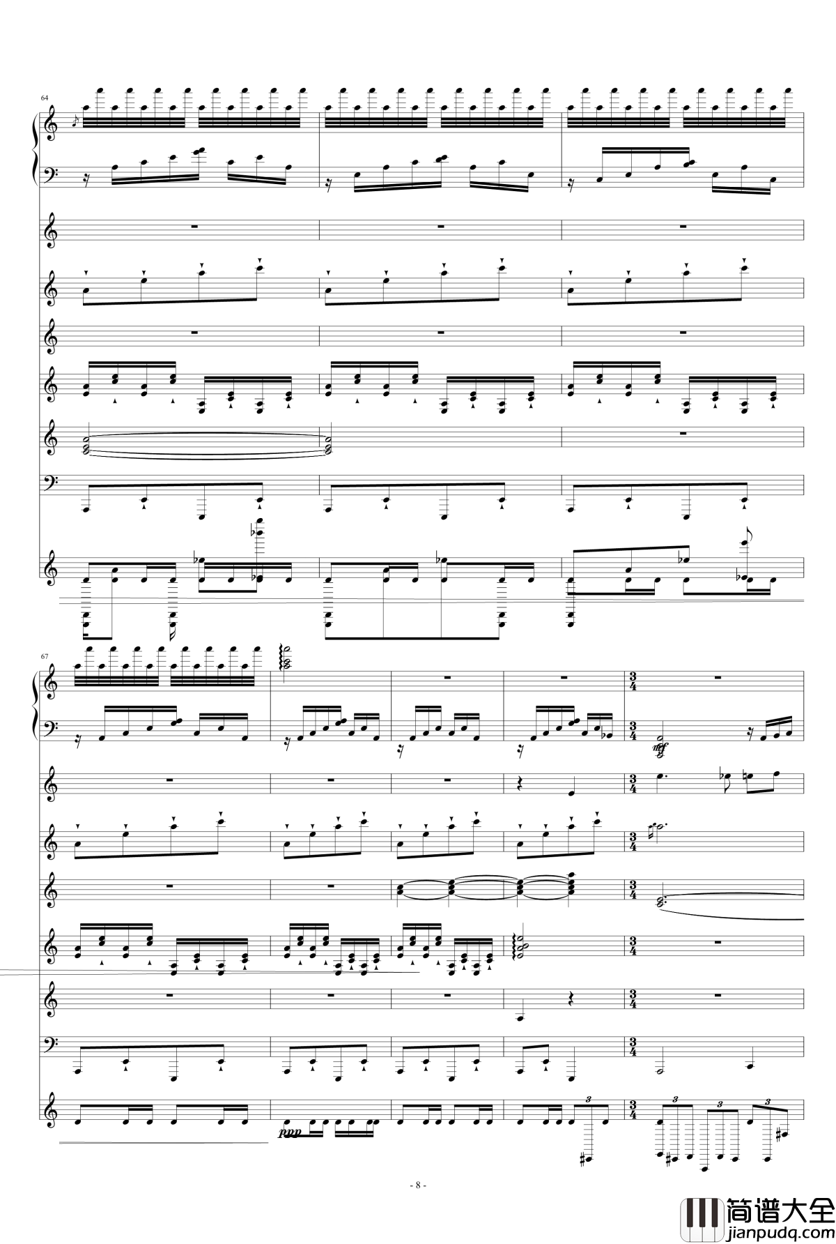 马之歌钢琴谱_2014新年贺曲_airoad