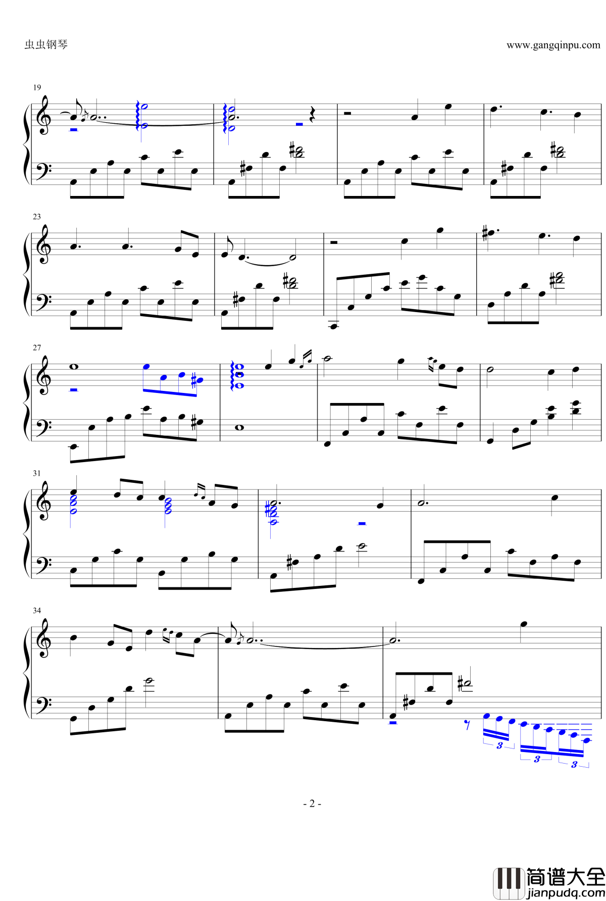 卷珠帘钢琴谱_独奏钢琴谱_霍尊