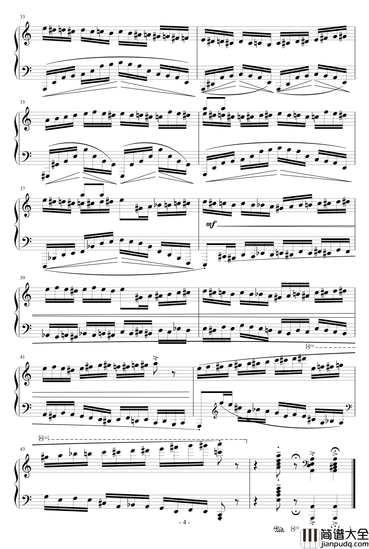 Revolution_of_the_Bumble_Bee钢琴谱_j56851