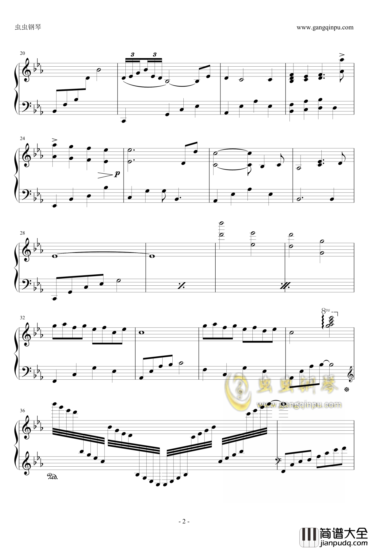 Tears_Can_Fall钢琴谱_Isaac_Shepard