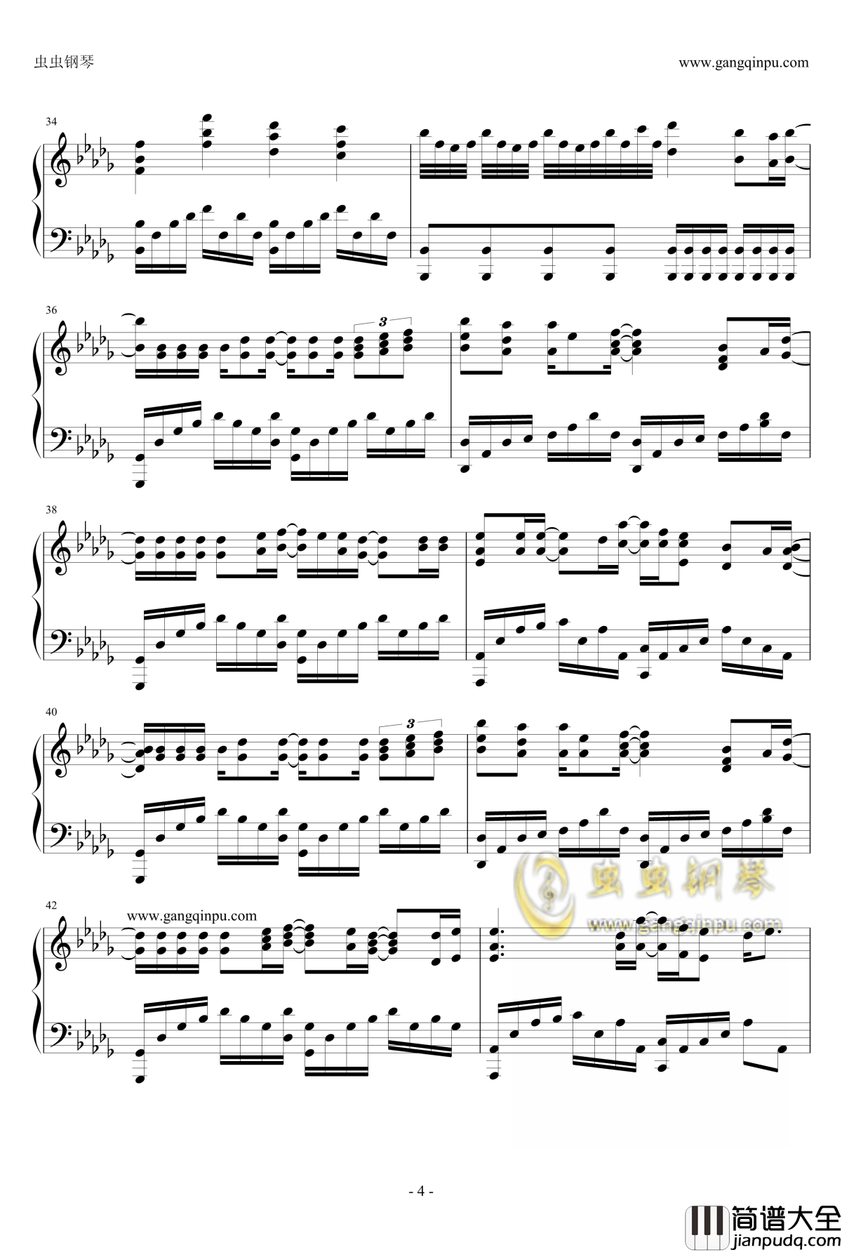 为龙钢琴谱_河图