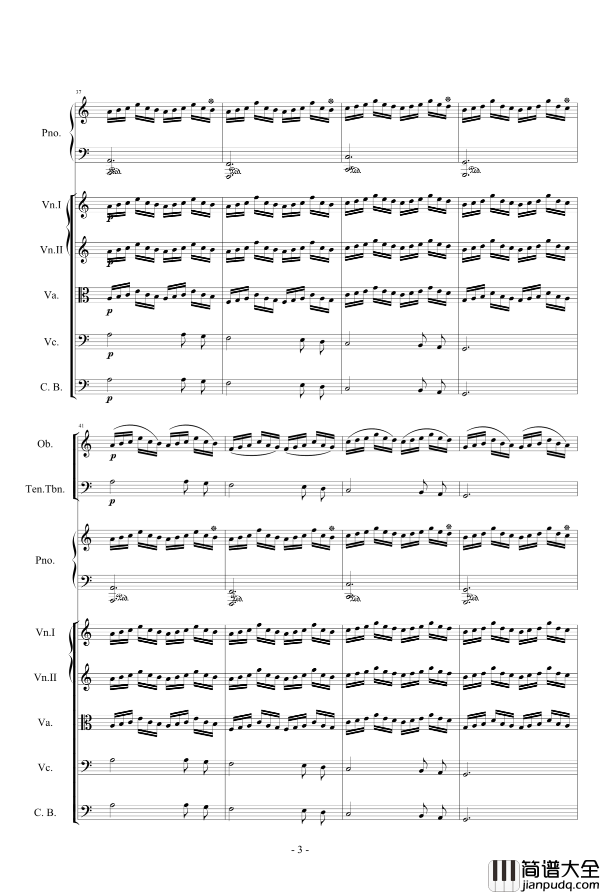 海上的阳光钢琴谱_为钢琴和管弦乐团而作_10572578