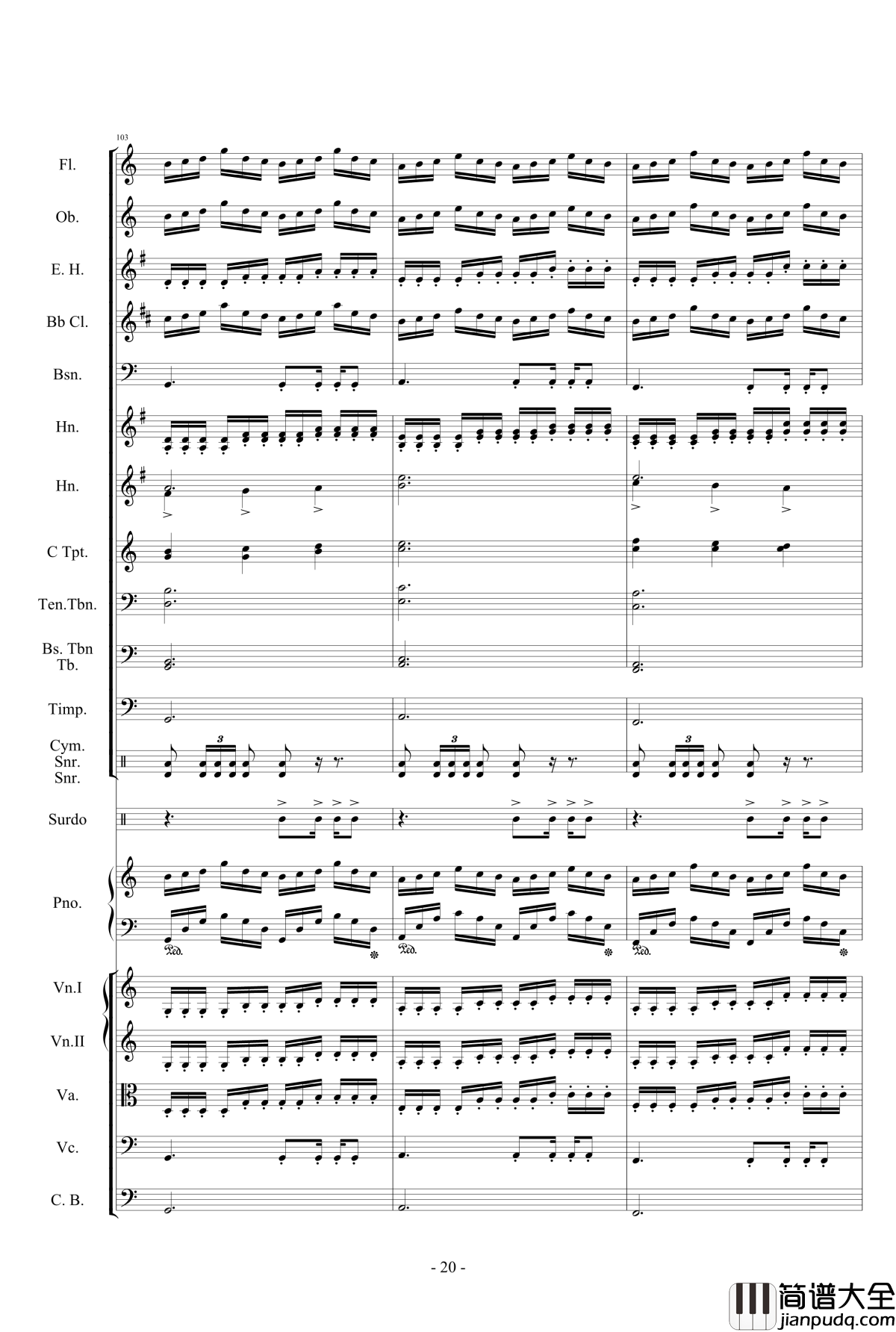 海上的阳光钢琴谱_为钢琴和管弦乐团而作_10572578