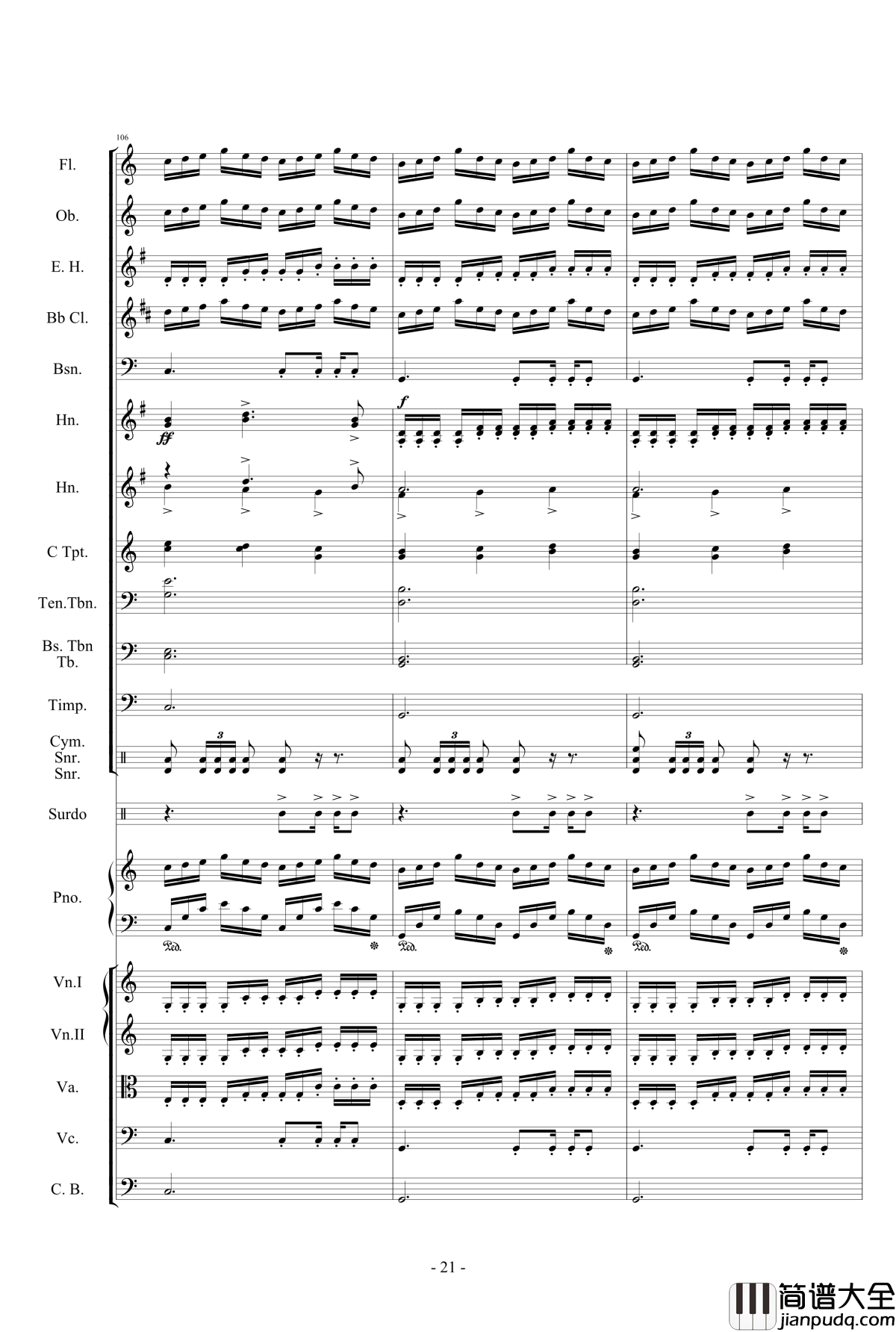 海上的阳光钢琴谱_为钢琴和管弦乐团而作_10572578