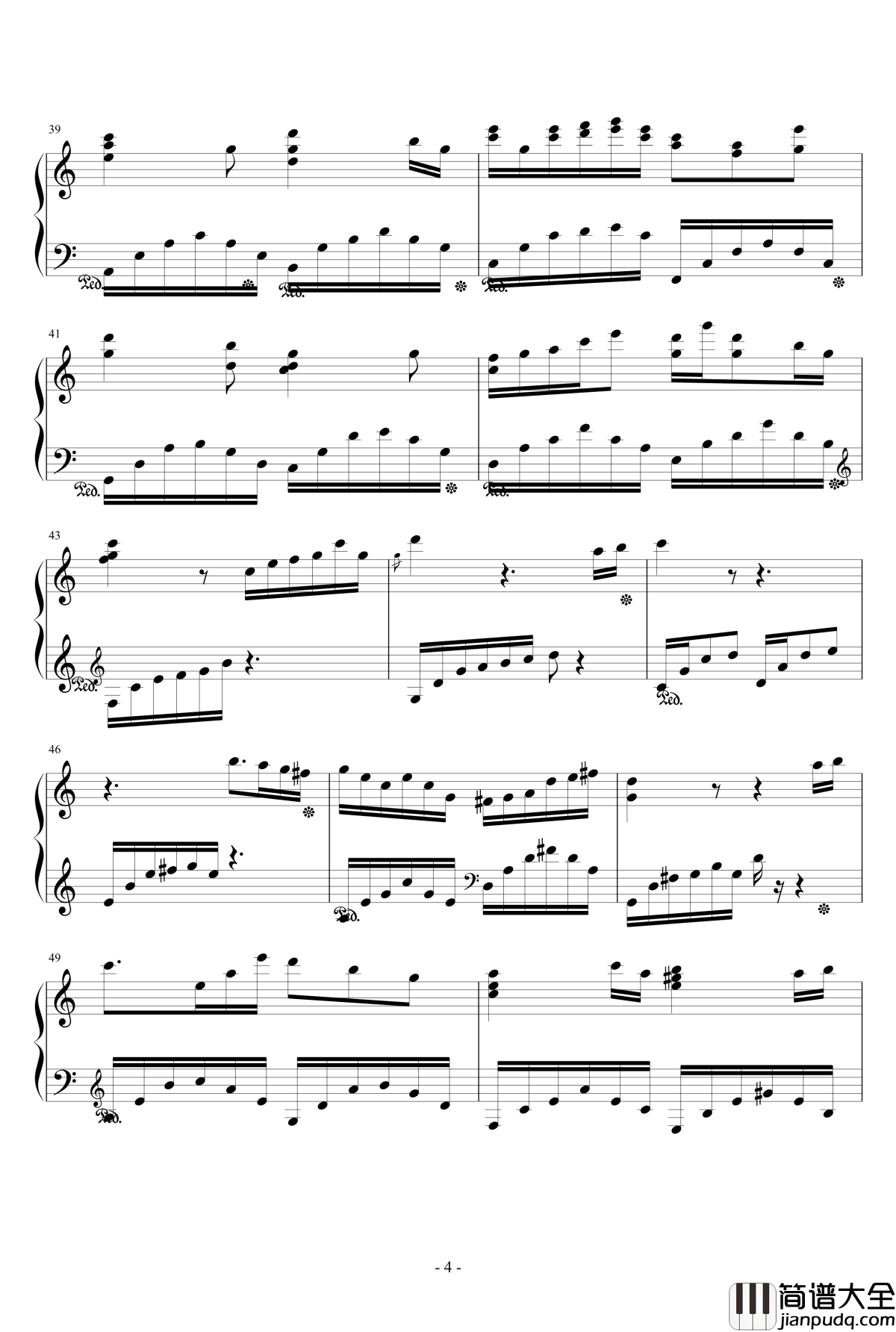 猜心钢琴谱_ellocz