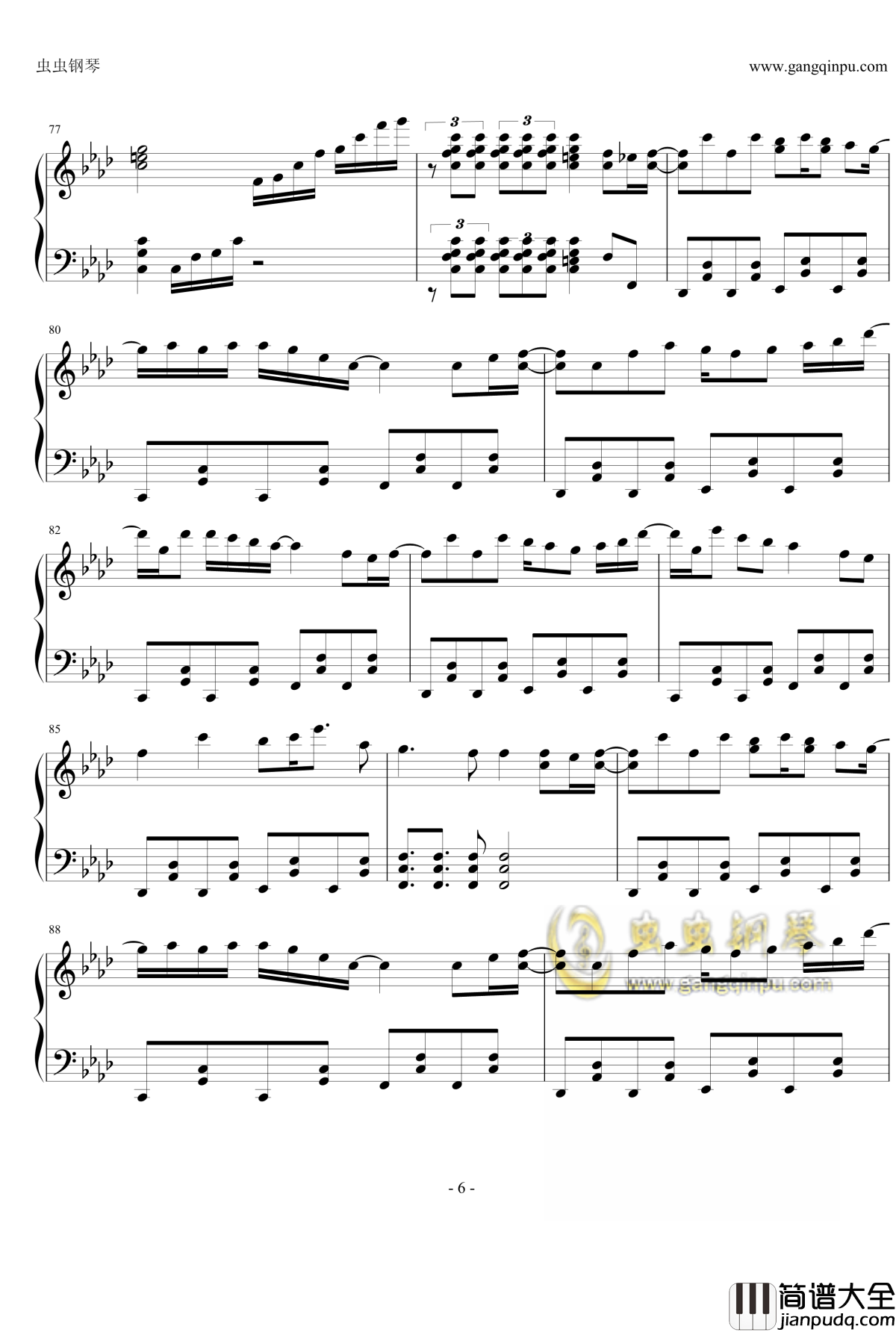 踊ル猫曰ク钢琴谱_触手猴_初音未来