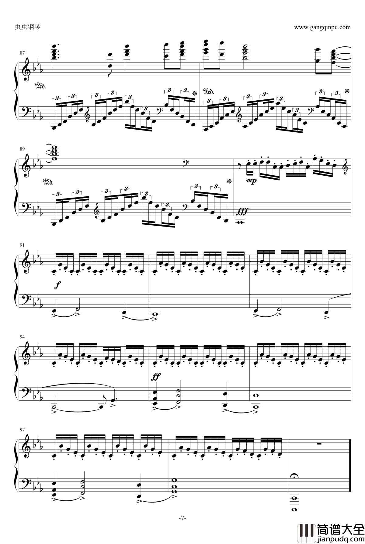 Krone钢琴谱_罪恶王冠OST_Guilty_Crown_泽野弘之