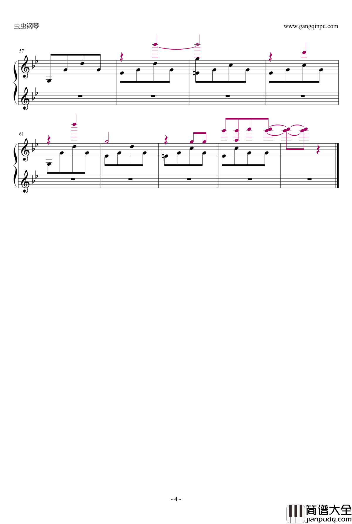 寂静岭背景音乐Promise钢琴谱_Reprise_寂静岭