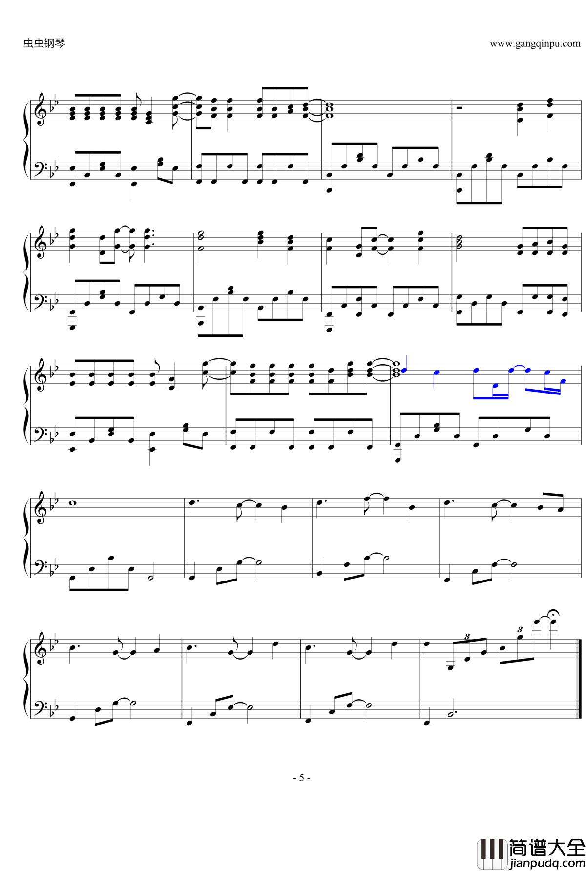 山河永幕钢琴谱_河图