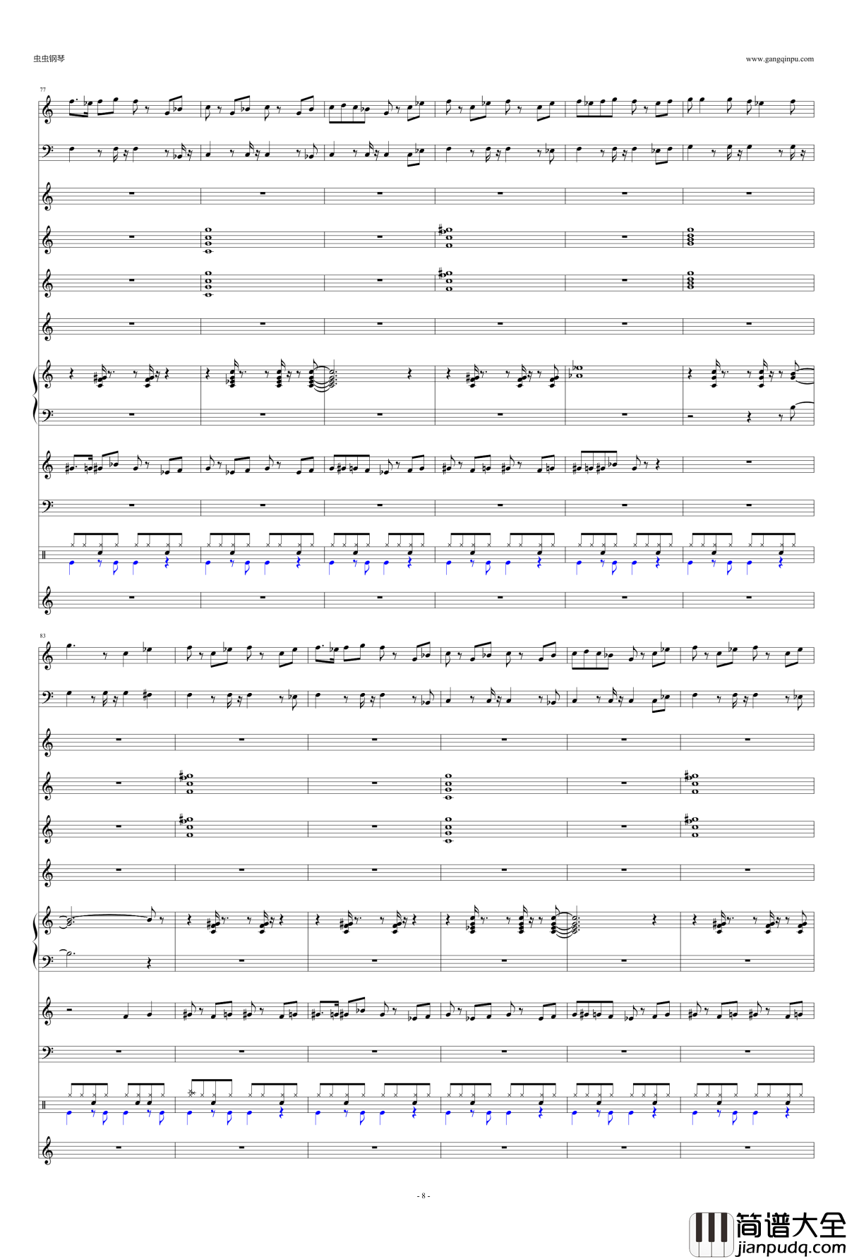 好姑娘钢琴谱_李晓杰