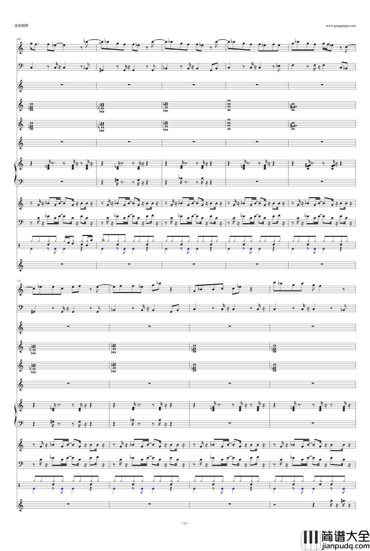 好姑娘钢琴谱_李晓杰