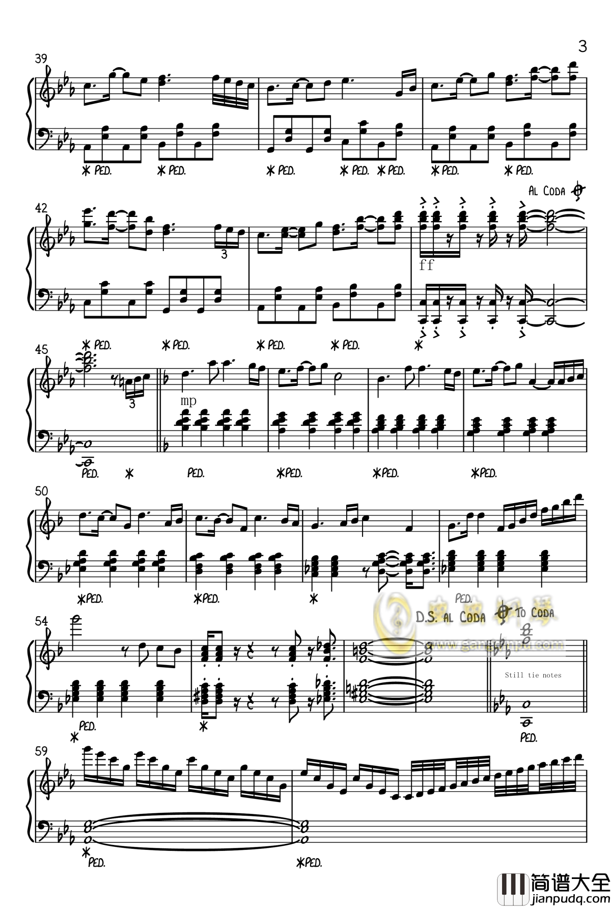 Parallel_Universe钢琴谱_逆動‧平行時空_Reverse‧__V.K