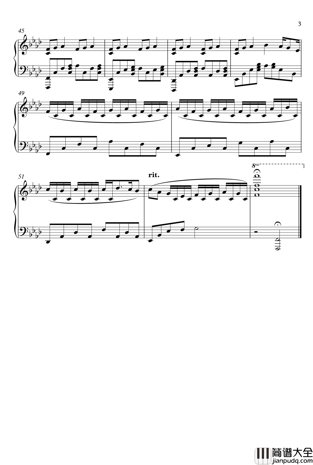 pF_AdLib_II钢琴谱_原谱转载_罪恶王冠_Guilty_Crown_泽野弘之