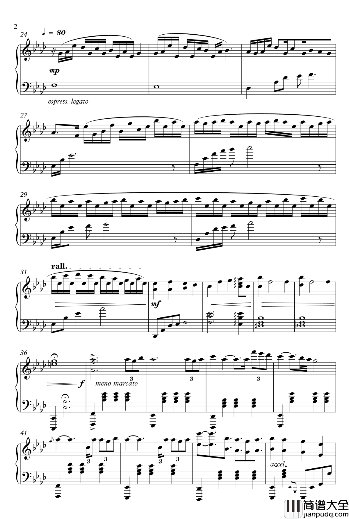 pF_AdLib_II钢琴谱_原谱转载_罪恶王冠_Guilty_Crown_泽野弘之