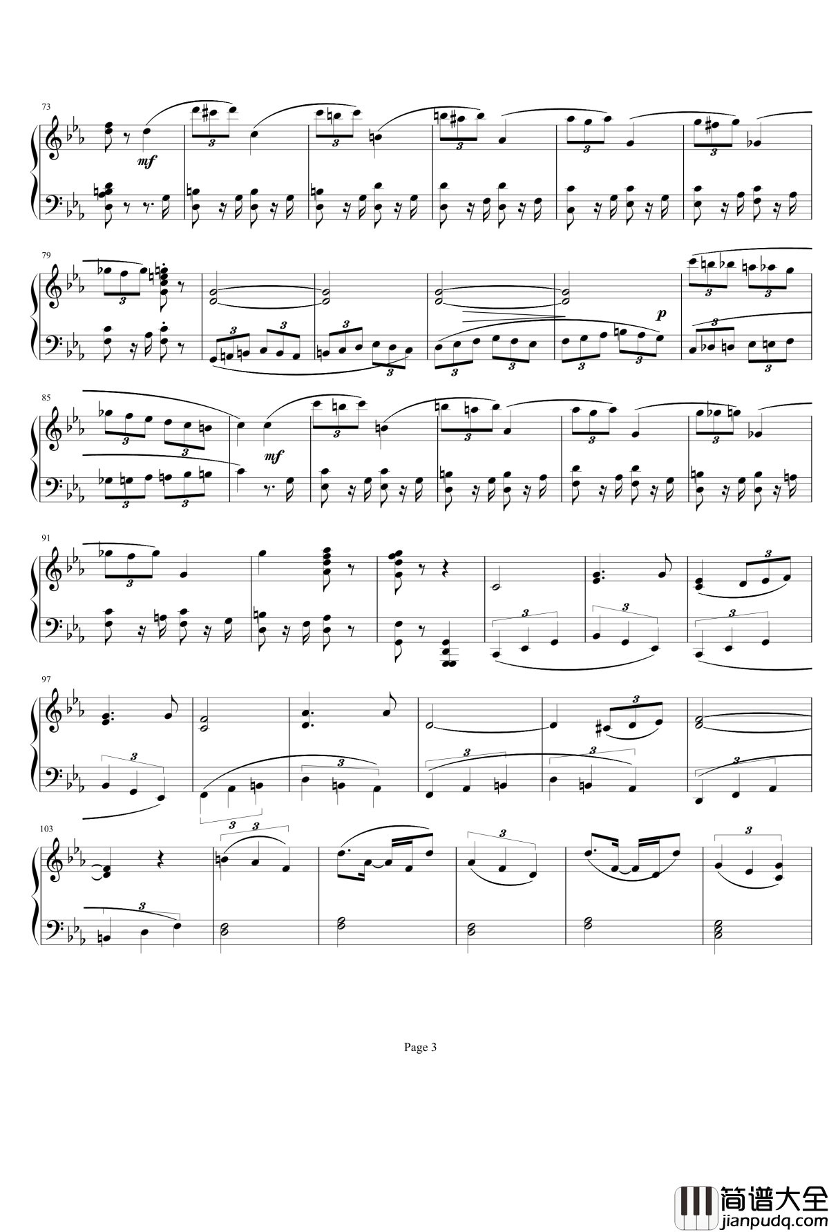 钢琴奏鸣曲4钢琴谱_项道荣