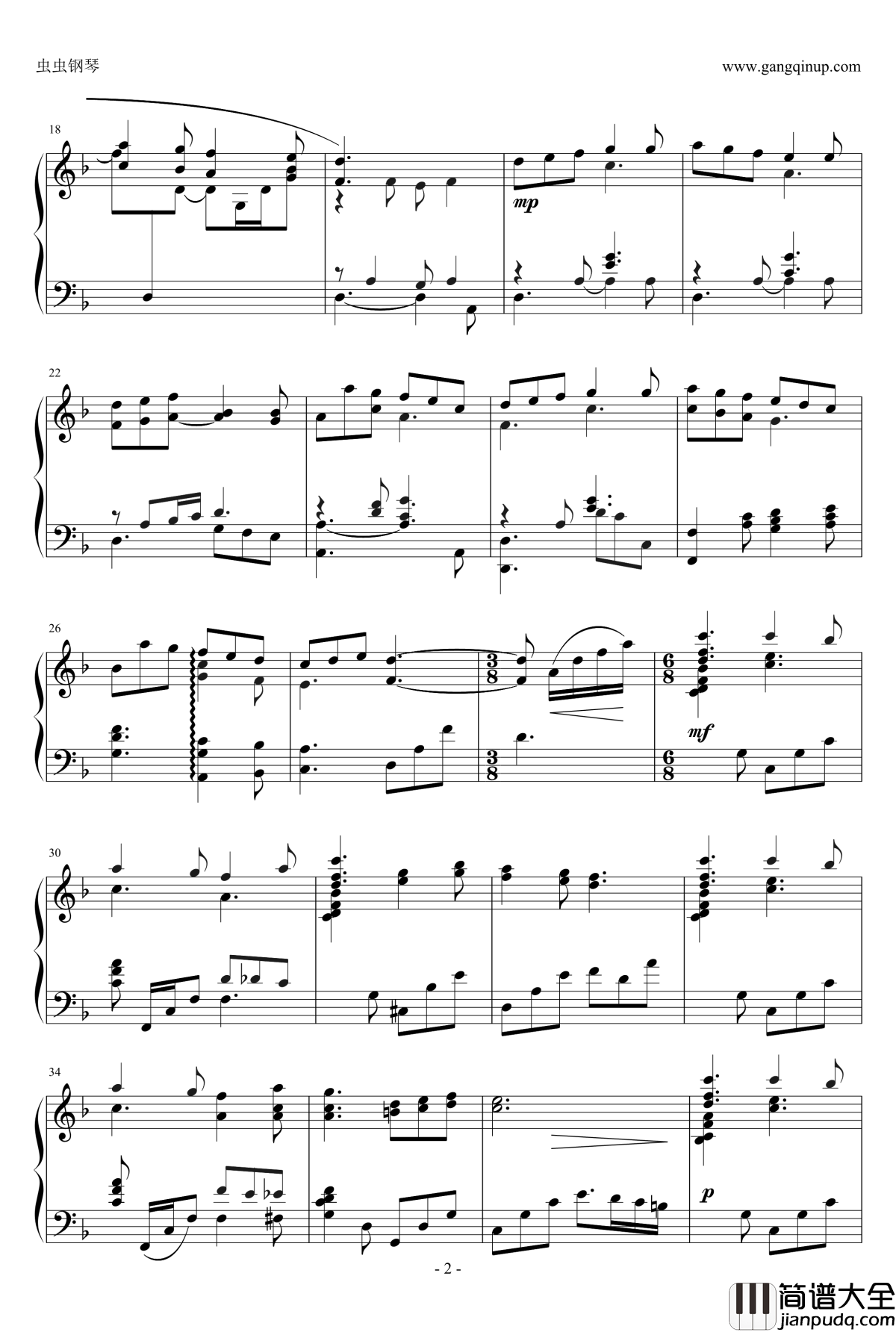 ローズオブメイ钢琴谱_Rose_of_May_最终幻想9