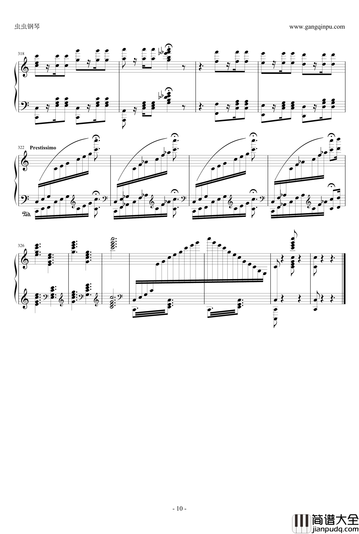 小星星变奏曲钢琴谱_炫技再变奏_莫扎特