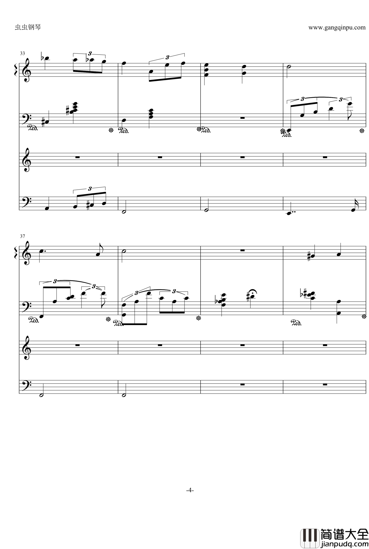 Un_été_sur_la_cote钢琴谱_French_Jazz_Benjamin_Biolay